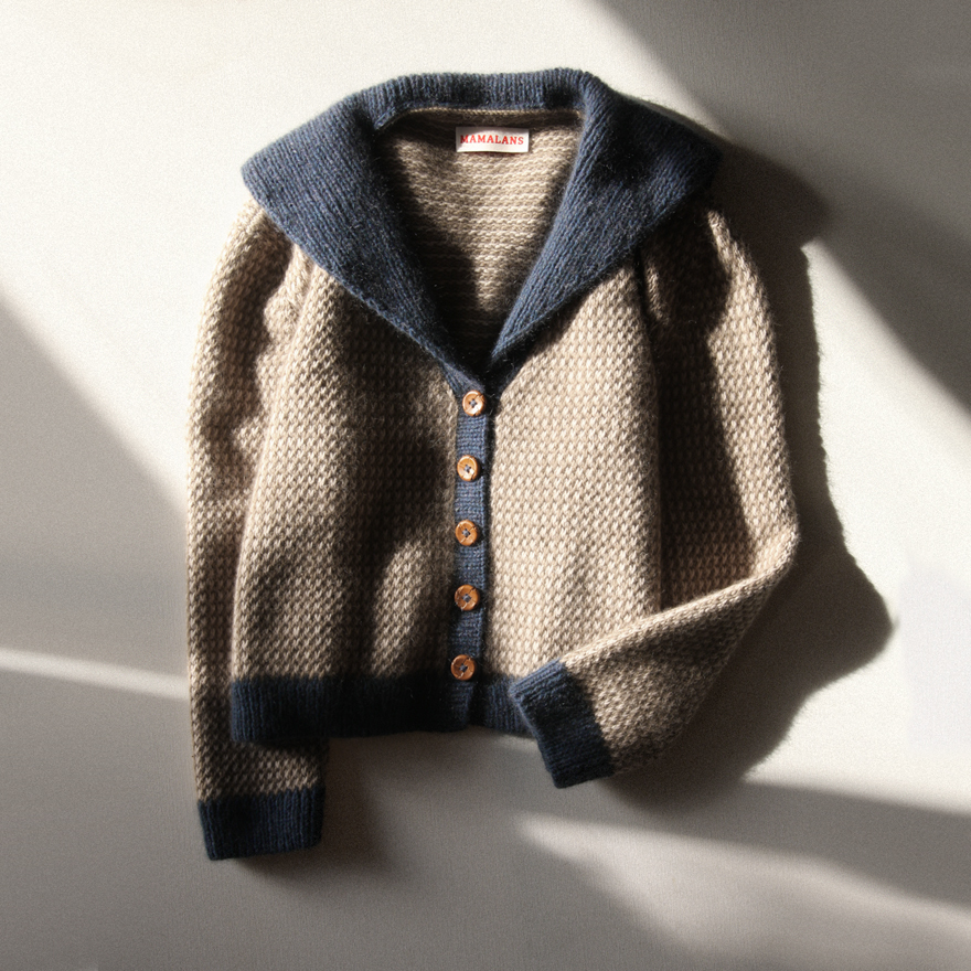[마마랜스의 일상 니트_도안X] 파트라슈 세일러 가디건 실 패키지 (PATRASCHE SAILOR CARDIGAN)