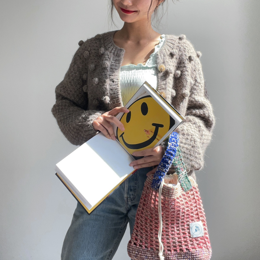 [패키지] 두번째 비비할머니의 버블 밀크티 가디건 (New Vivi's Bubble Milktea Cardigan)