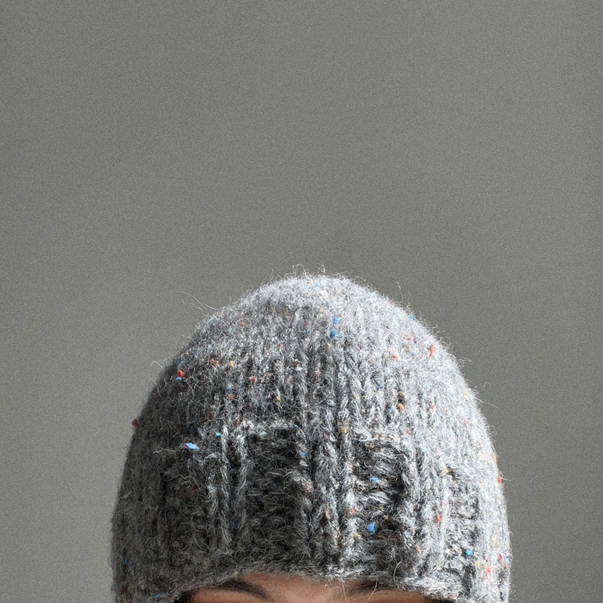 스파클링 그레이 모헤어 (Sparkling Gray Mohair)