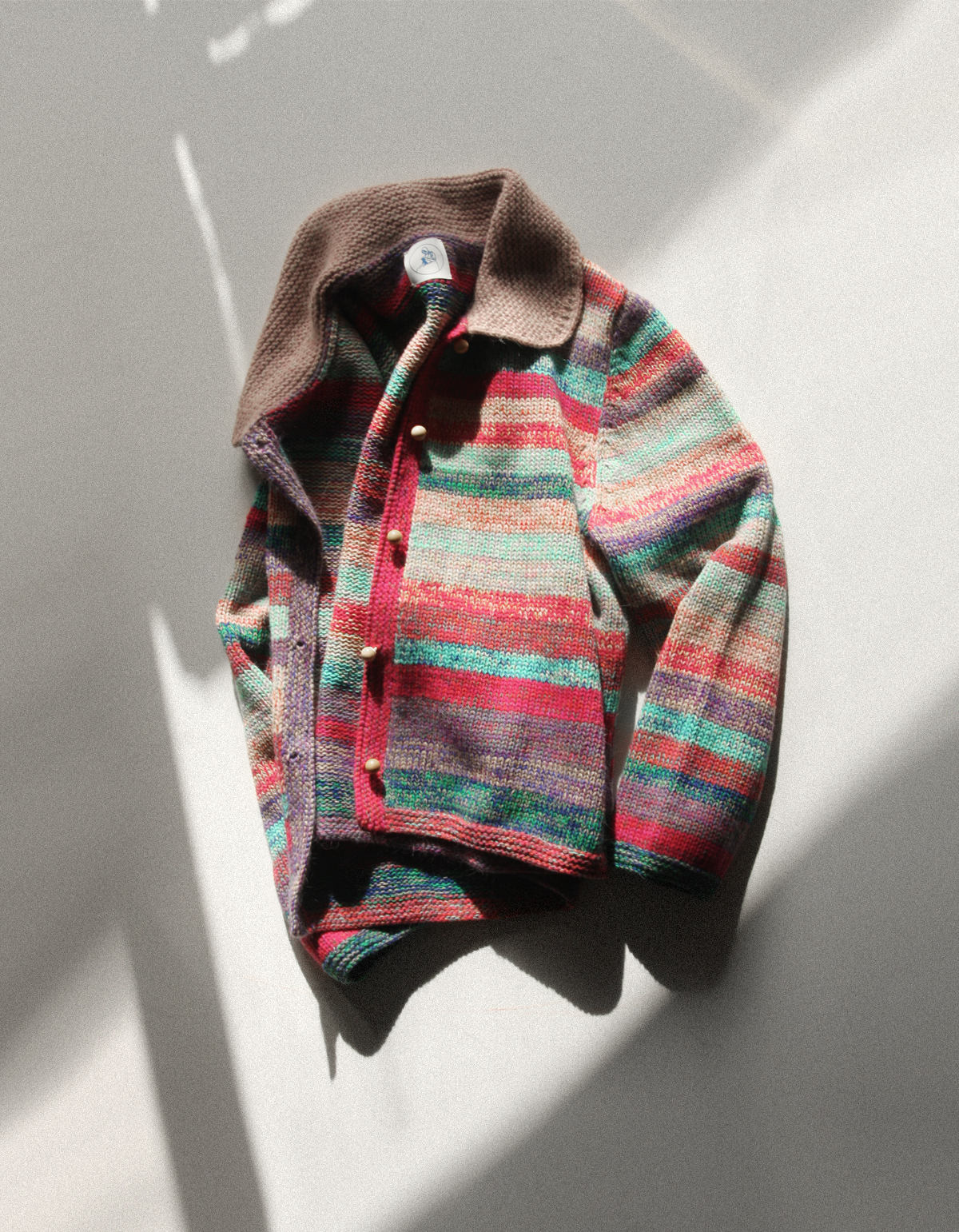 [대바늘 패키지] 멀홀랜드 호크니 플랫 가디건 (Mulholland Hockney Flat Cardigan)
