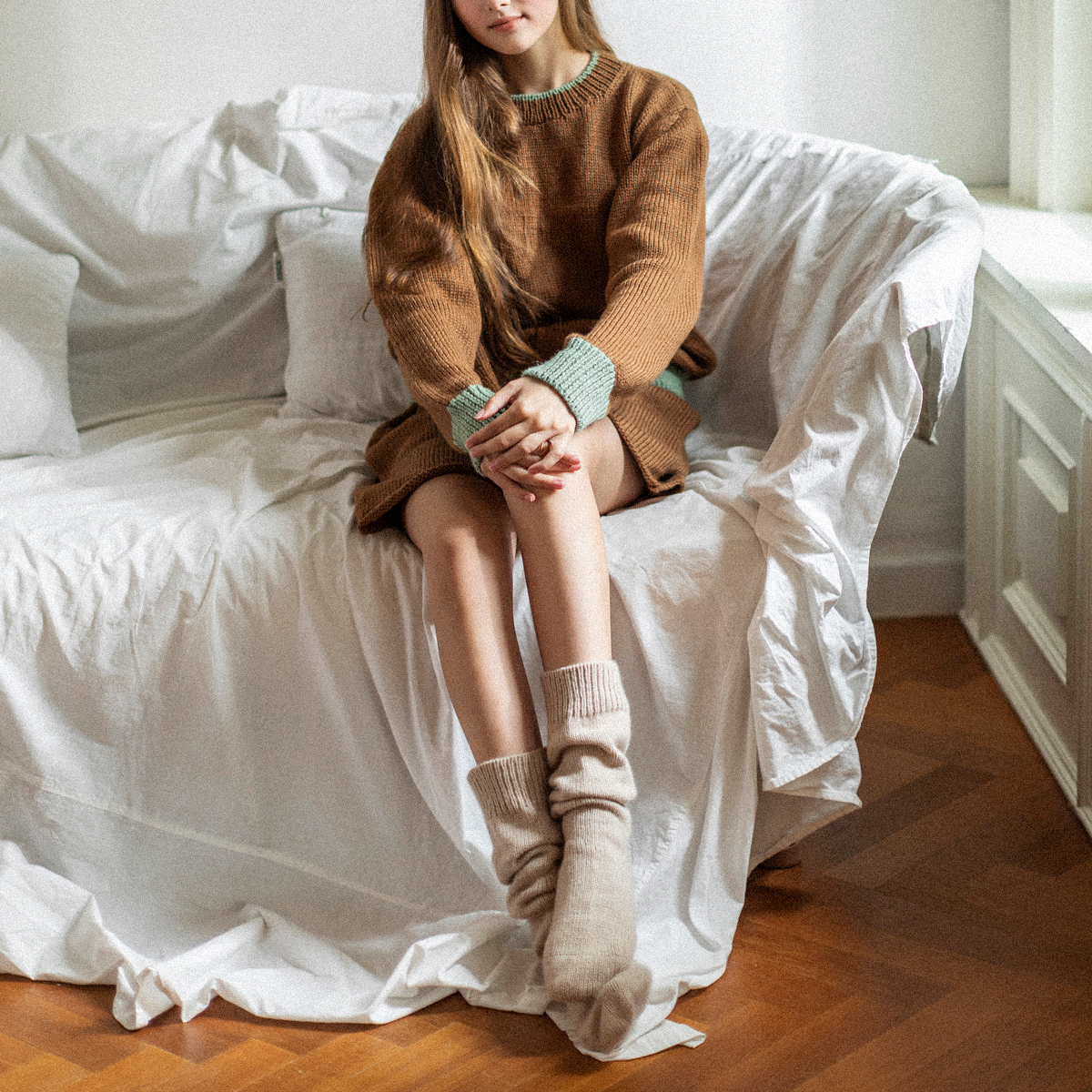 [마마랜스의 일상 니트_도안X] 플레이 울 셋업 _스웨터 or 쇼츠 실 패키지 (PLAY WOOL SET-UP_SWEATER OR SHORTS)