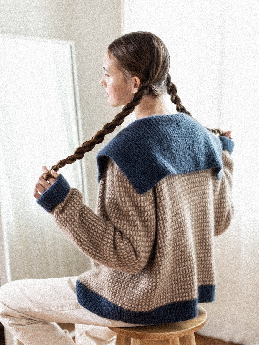 [마마랜스의 일상 니트_도안X] 파트라슈 세일러 가디건 실 패키지 (PATRASCHE SAILOR CARDIGAN)