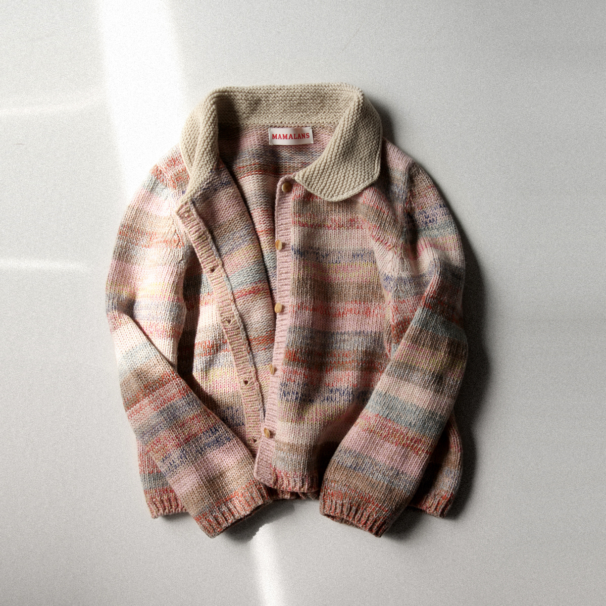 [대바늘 패키지] 핑크 블로썸 호크니 라이트 플랫 가디건 (Hockney's Pink Blossom Light Flat Cardigan)