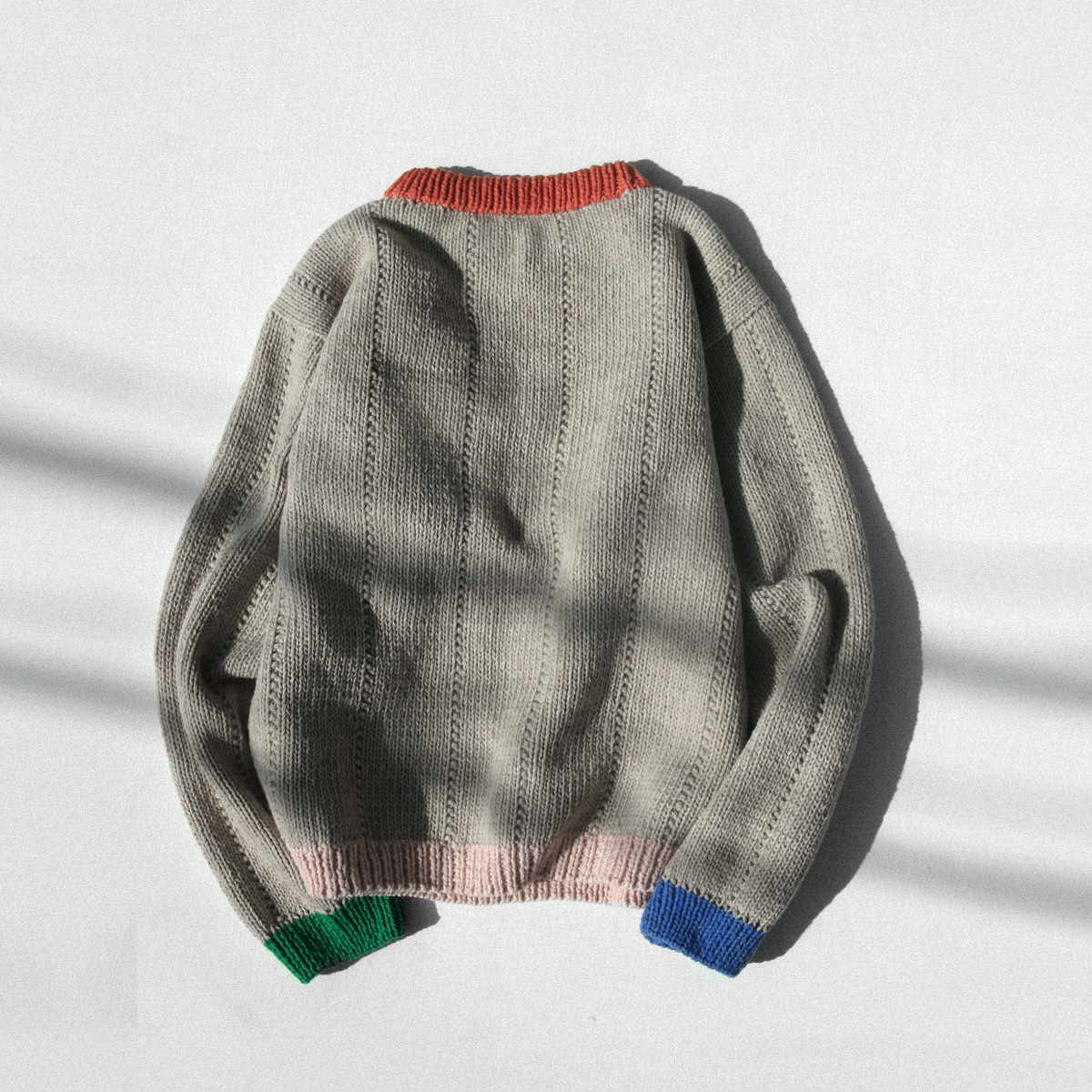 [대바늘 패키지] 오트밀 빈티지 크레파스 스웨터 (Vintage Craypas Sweater)