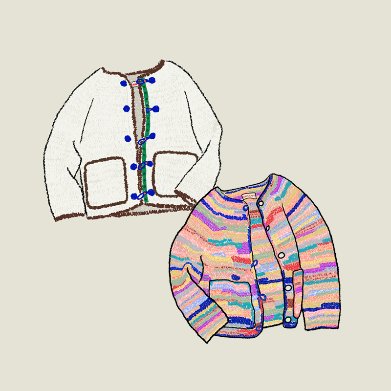 [코바늘 도안] 키토스 빌라 / 바비 월드 크로셰 가디건 (Kiitos villa / Barbie world Crochet cardigan pattern)