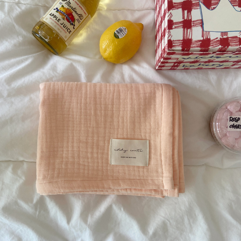 Pastel blanket _ Peach