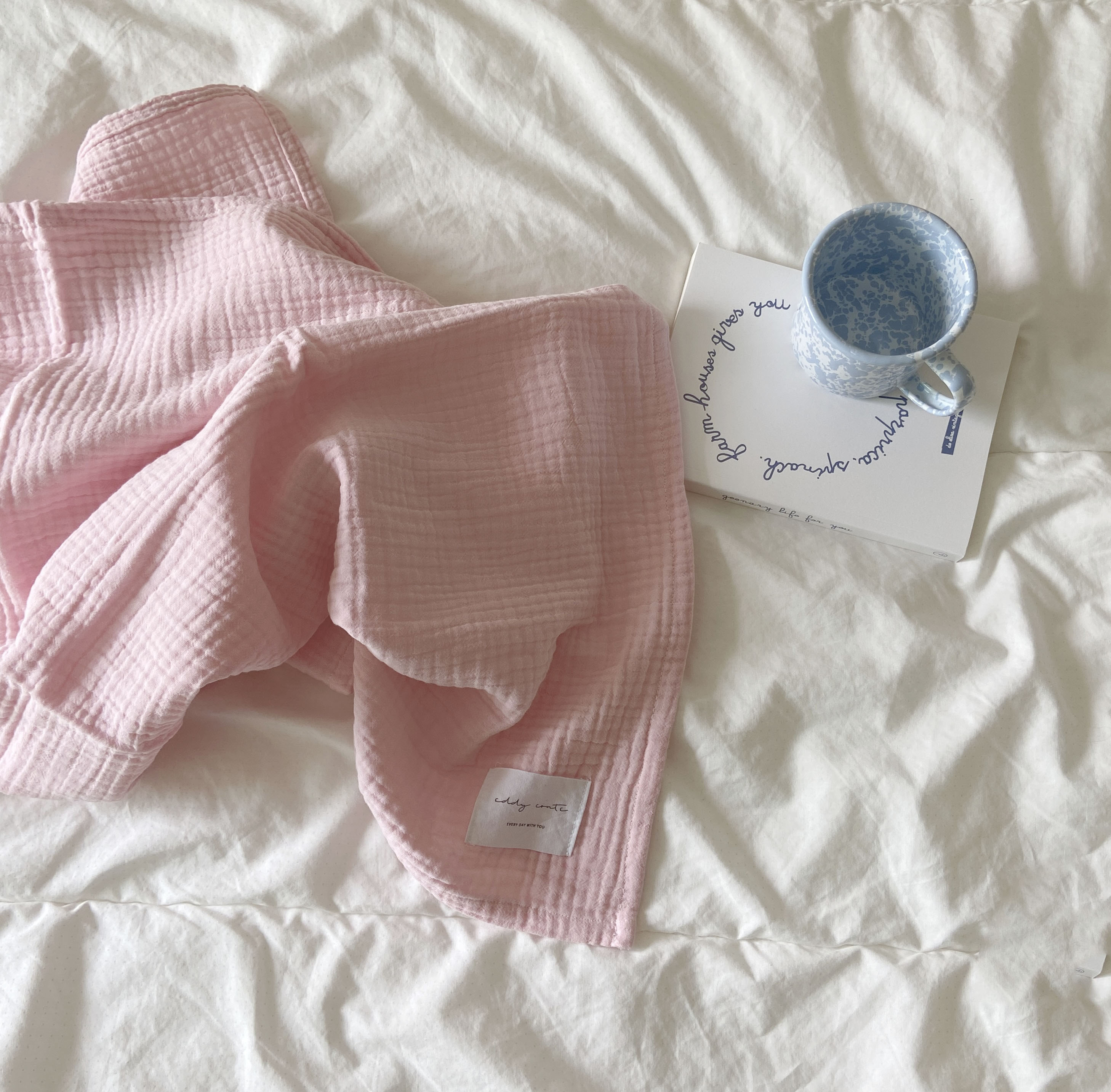 Basic blanket _ Pink
