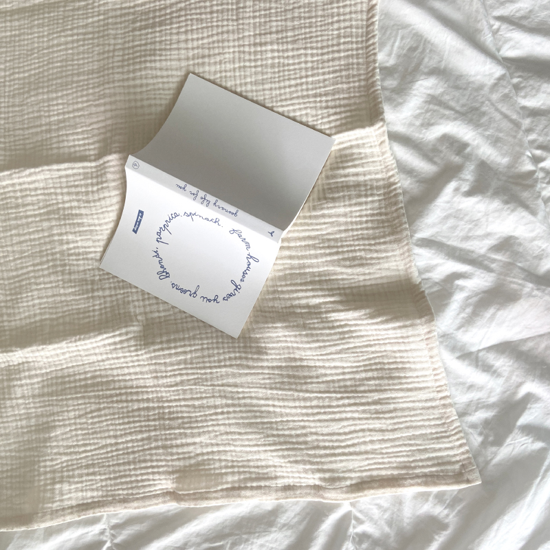 Basic blanket _ Ivory