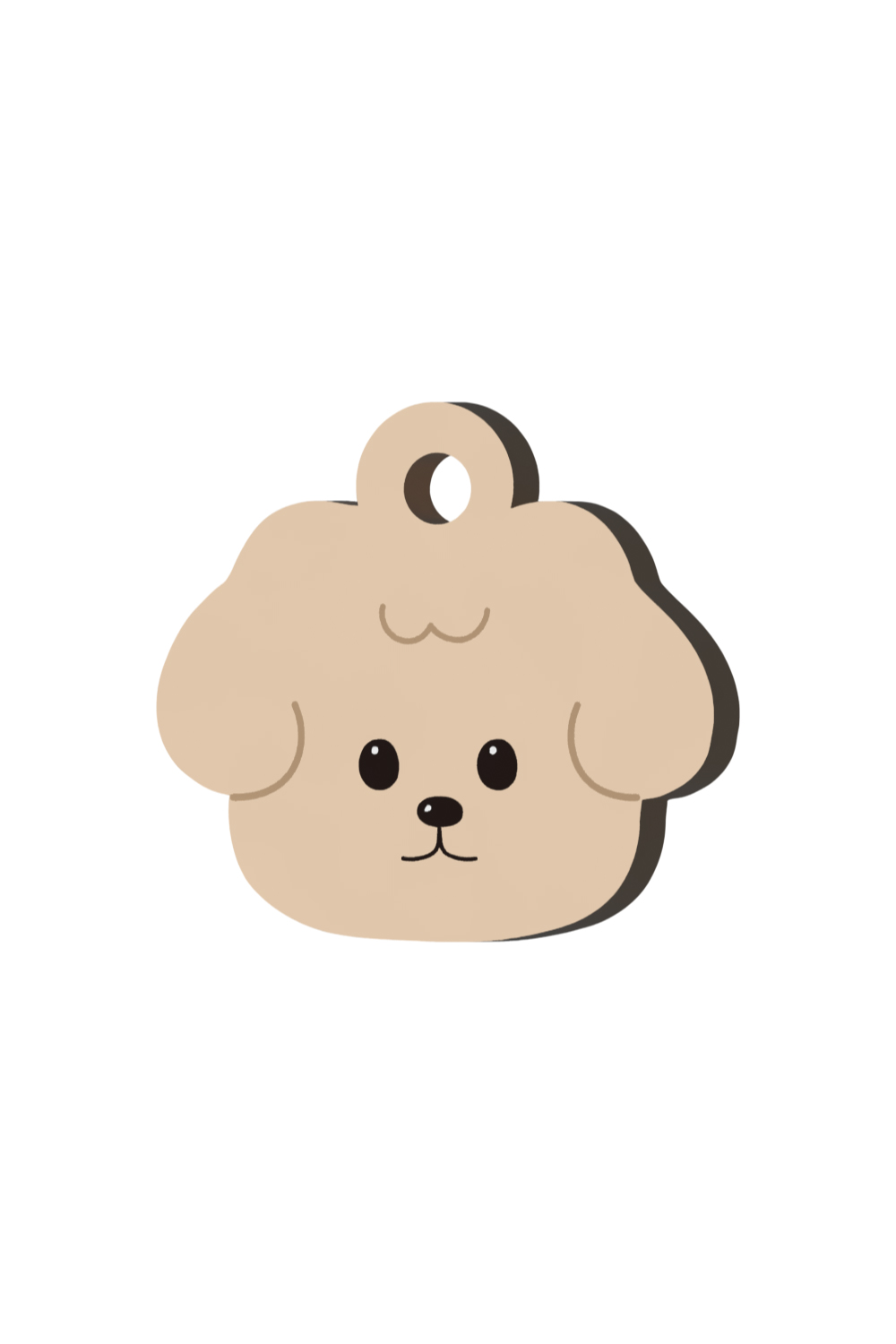 Puppy Face Nametag