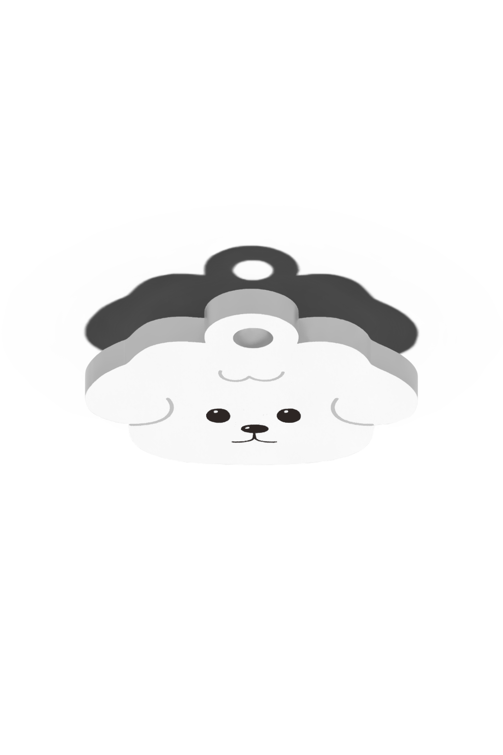 Puppy Face Nametag