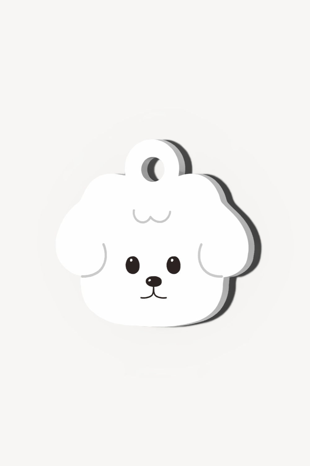 Puppy Face Nametag