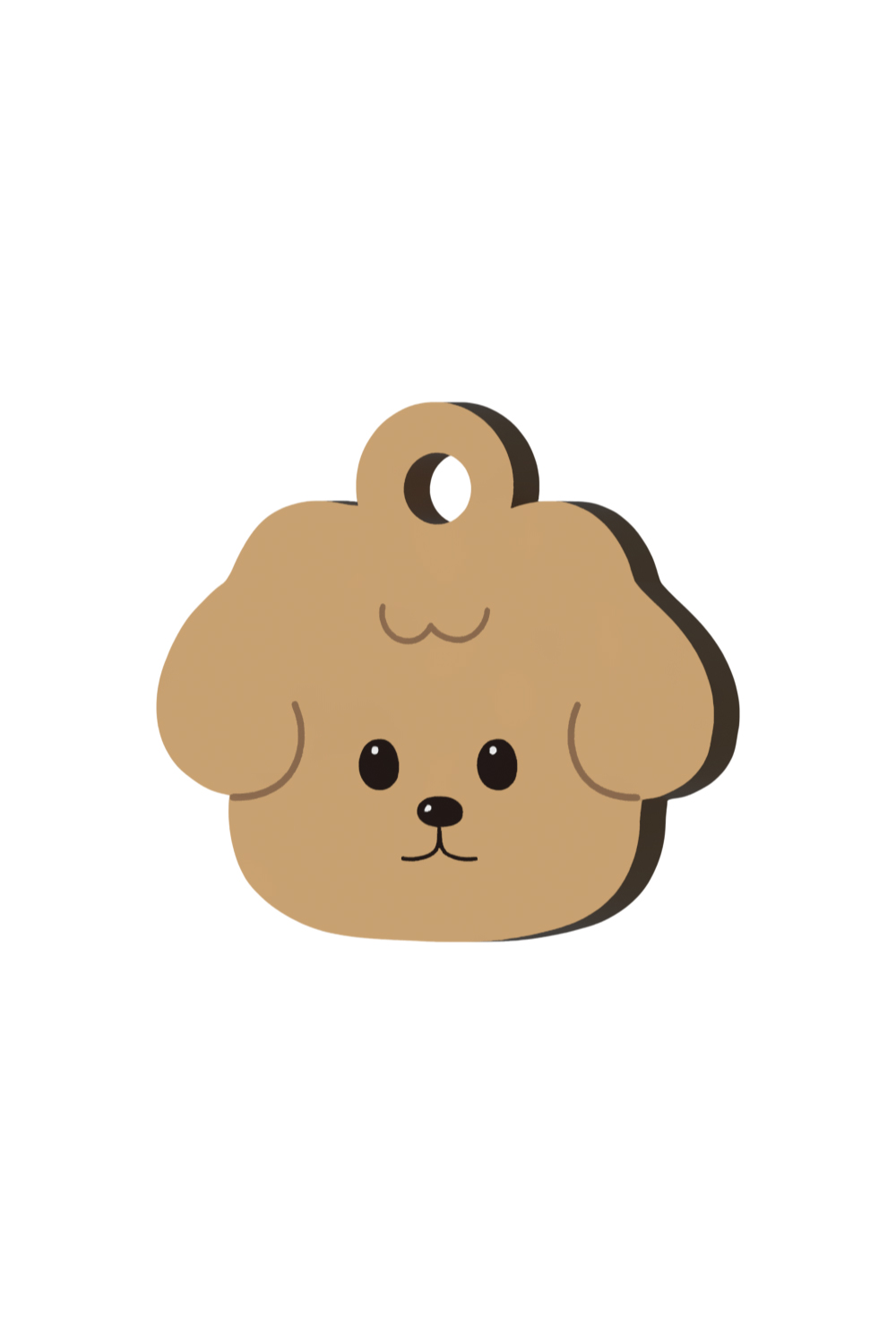 Puppy Face Nametag