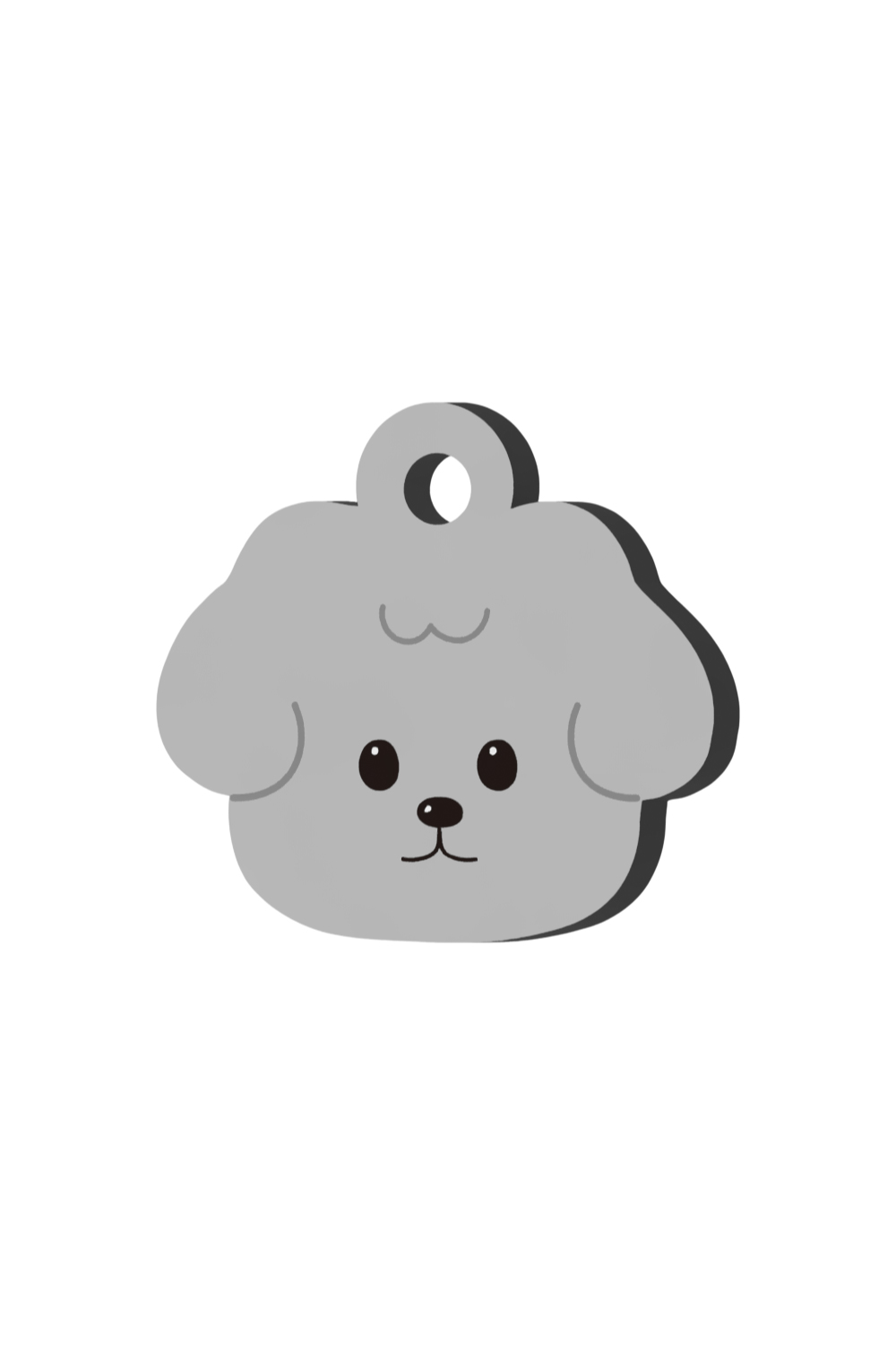 Puppy Face Nametag