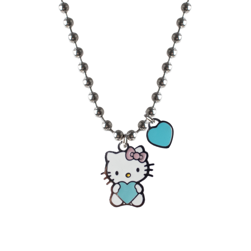 sanrio surgical nametag blueheartkitty