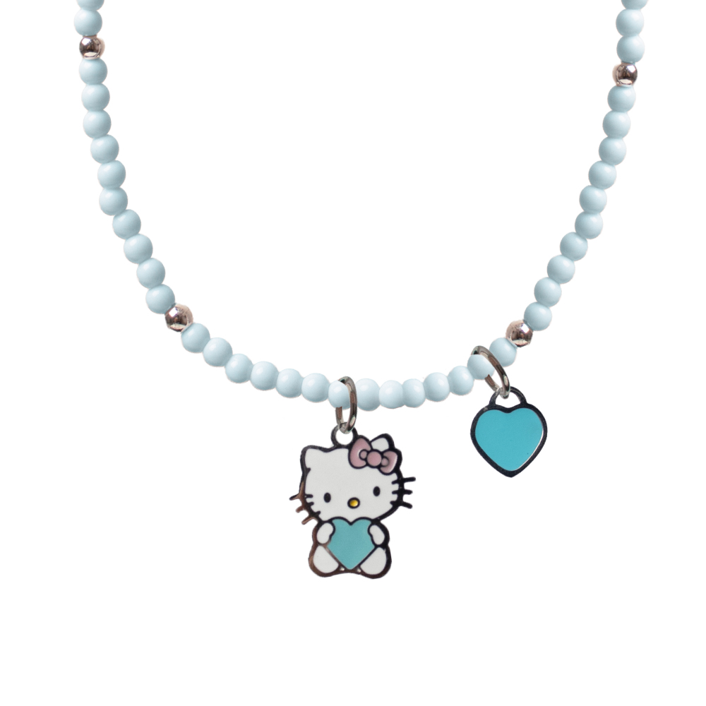 sanrio surgical nametag blueheartkitty