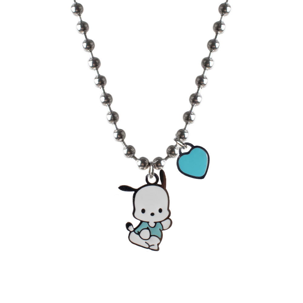sanrio surgical nametag bluepochacco