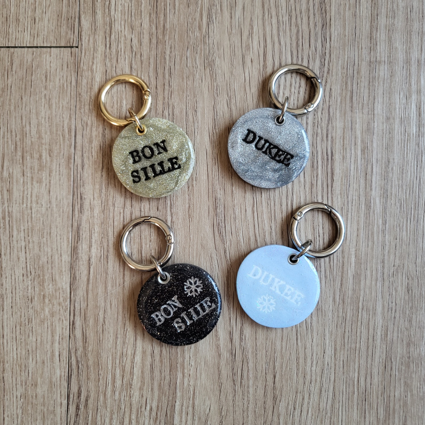 Winter Dog tags