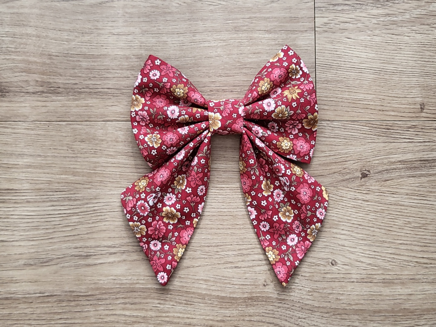 Burgundy Bouquet Bow + Bow ties