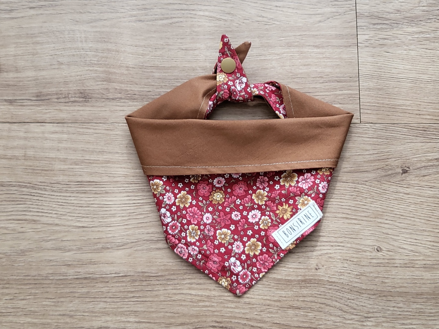 Burgundy Bouquet Multiway Bandana
