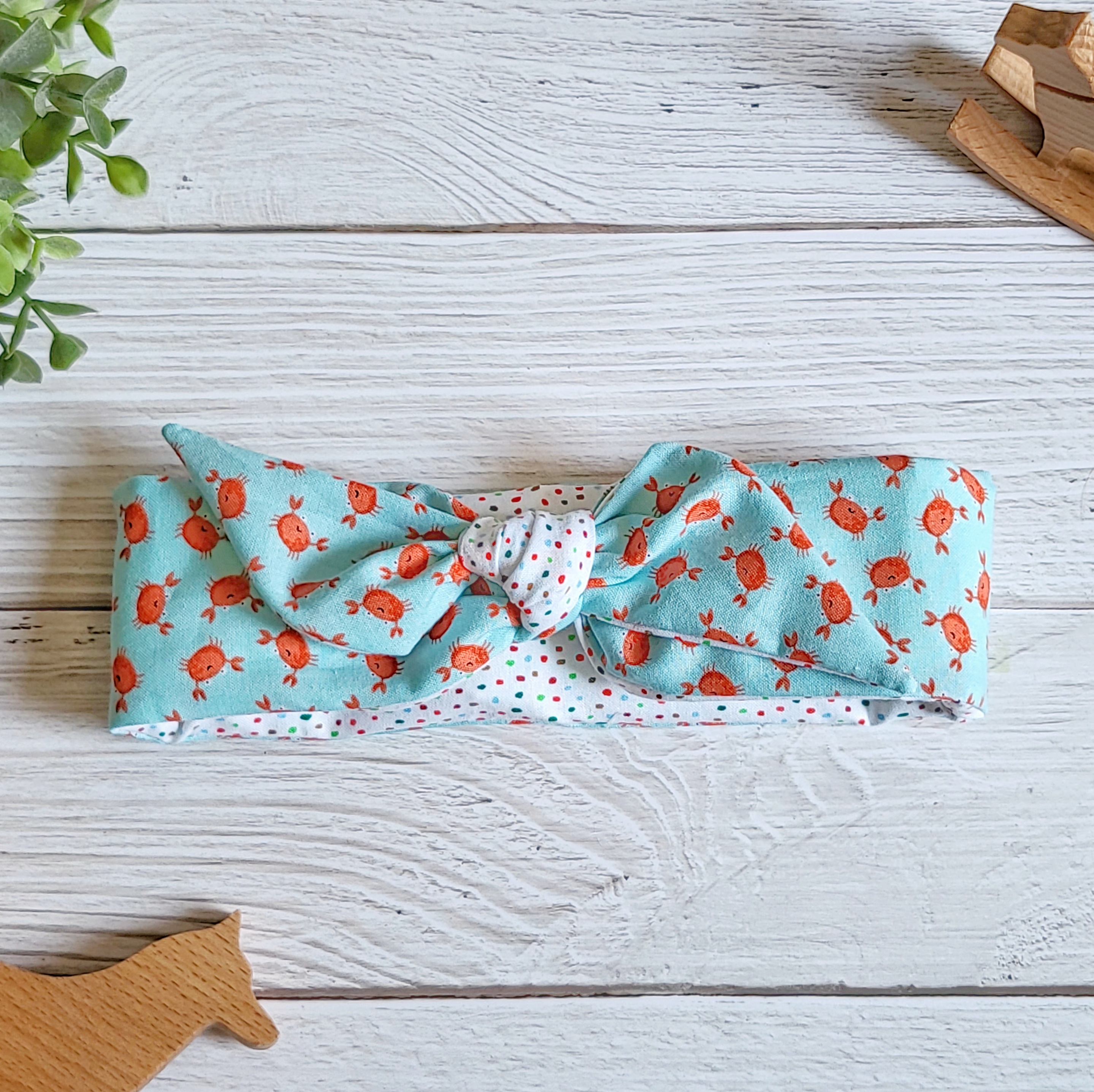 DOTTY CRABBY cooling bandeau scarf