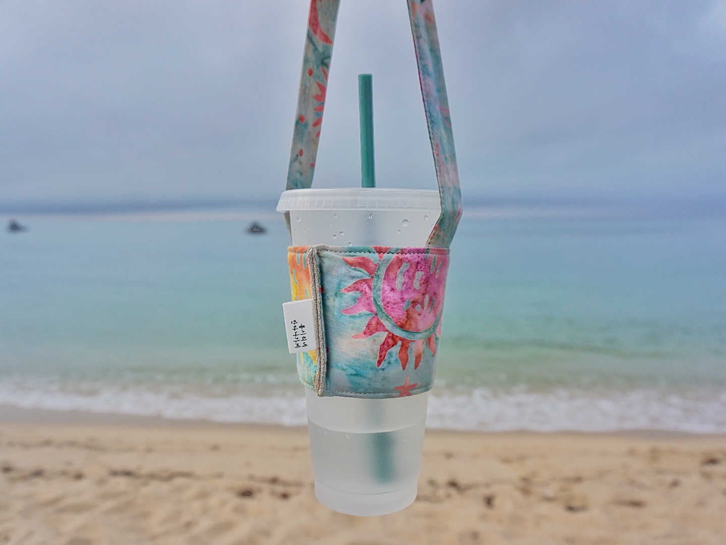 [ZERO WASTE RECYCLE PROJECT] Bali Batik Drink Sleeves (18 colors)