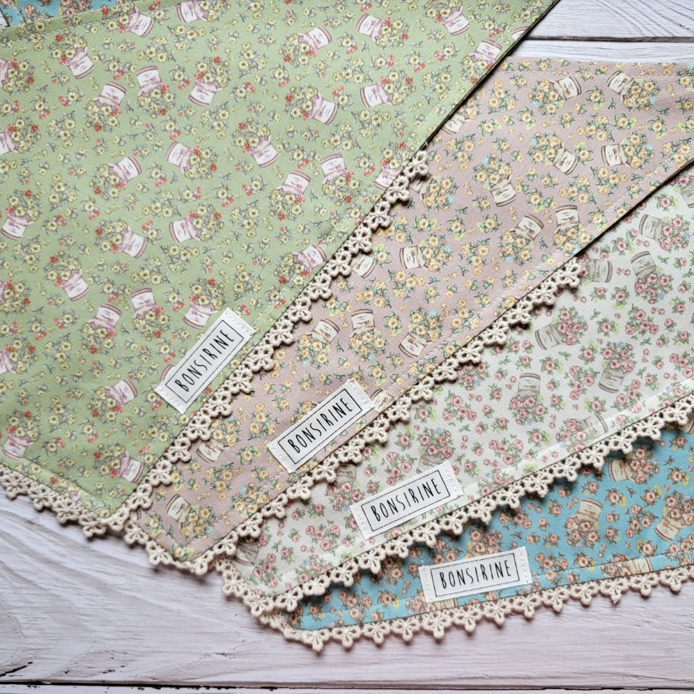 BUCKET FLOWER bandana (4 colors)
