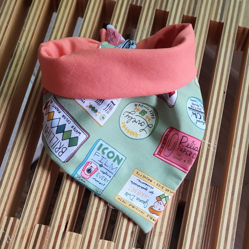 PINK STATIONARY multiway bandana