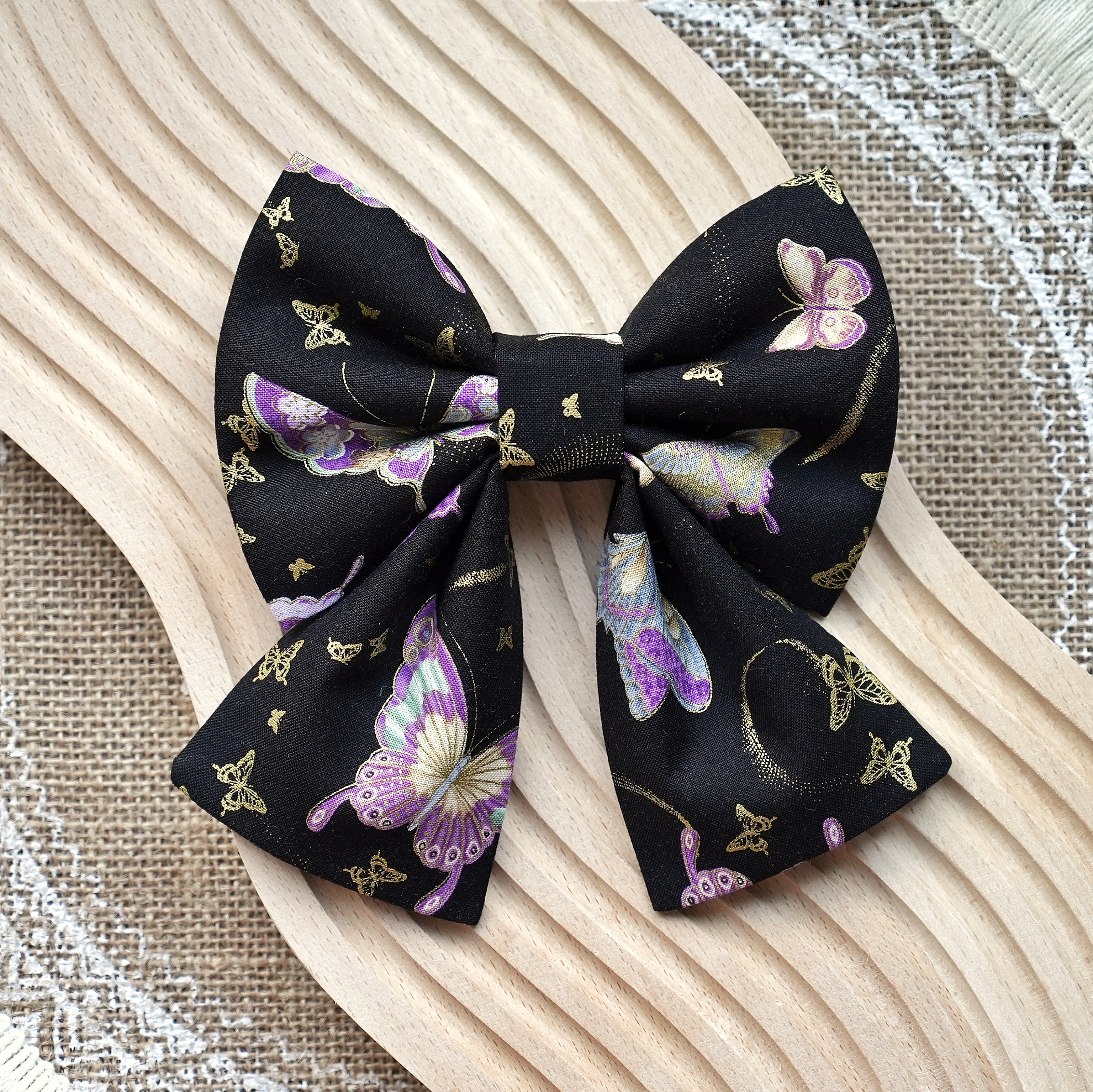 ORIENTAL BUTTERFLY Bow + Bow tie