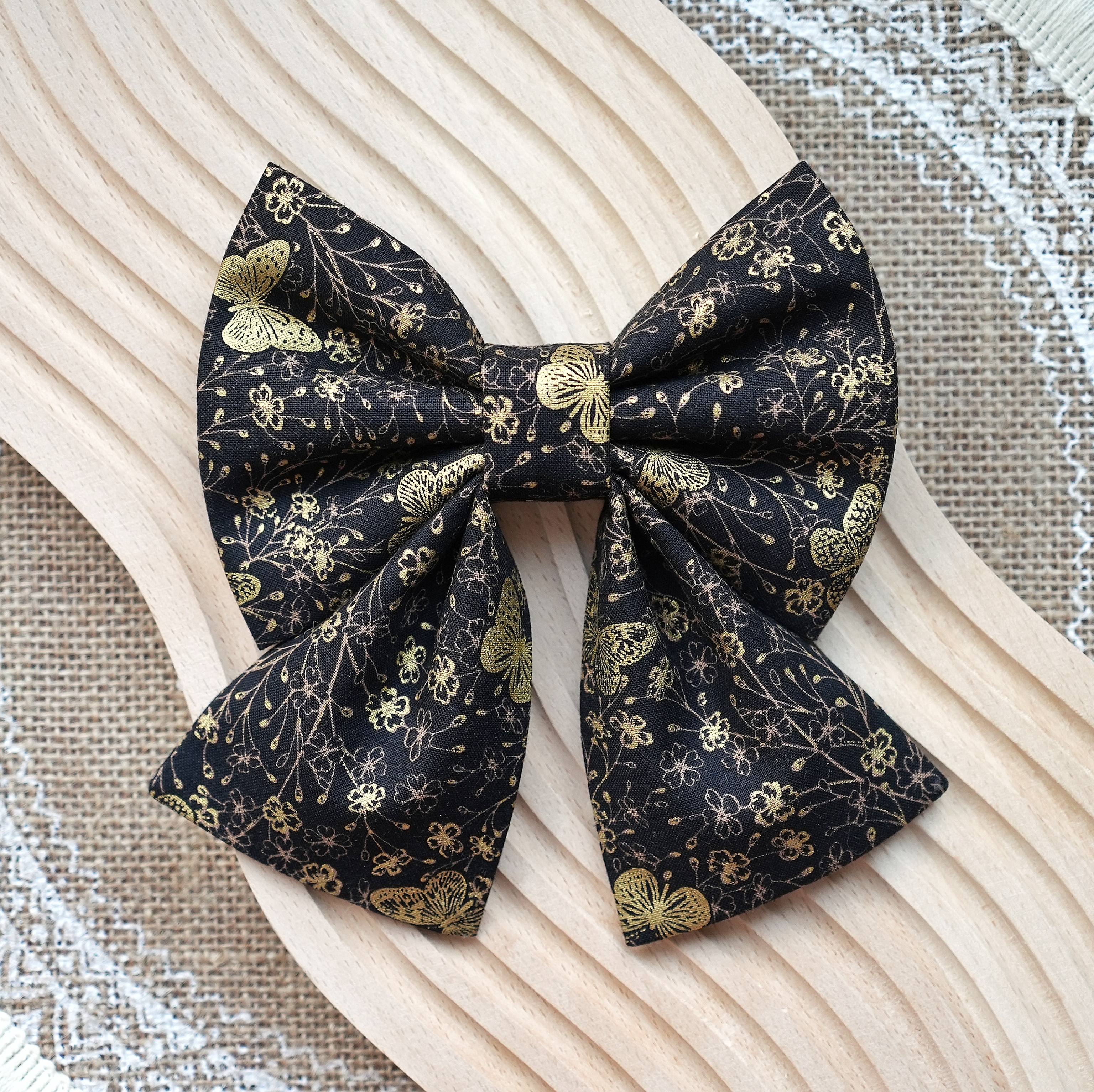 ORIENTAL BUTTERFLY II Bow + Bow tie