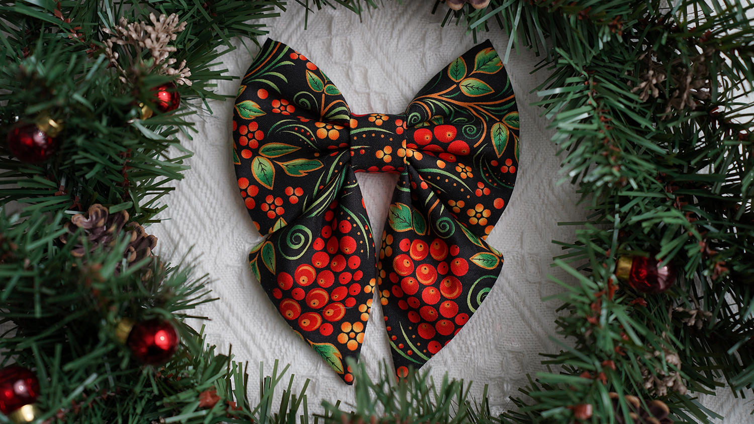 Pepe Rosa bow + bow tie