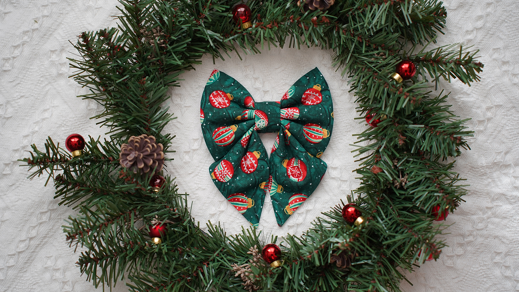 Wishing Ornaments bow + bow tie