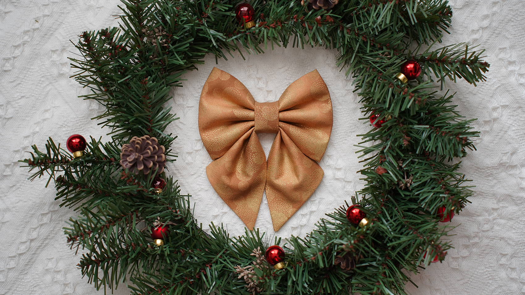 Shine like Gold bow + bow tie