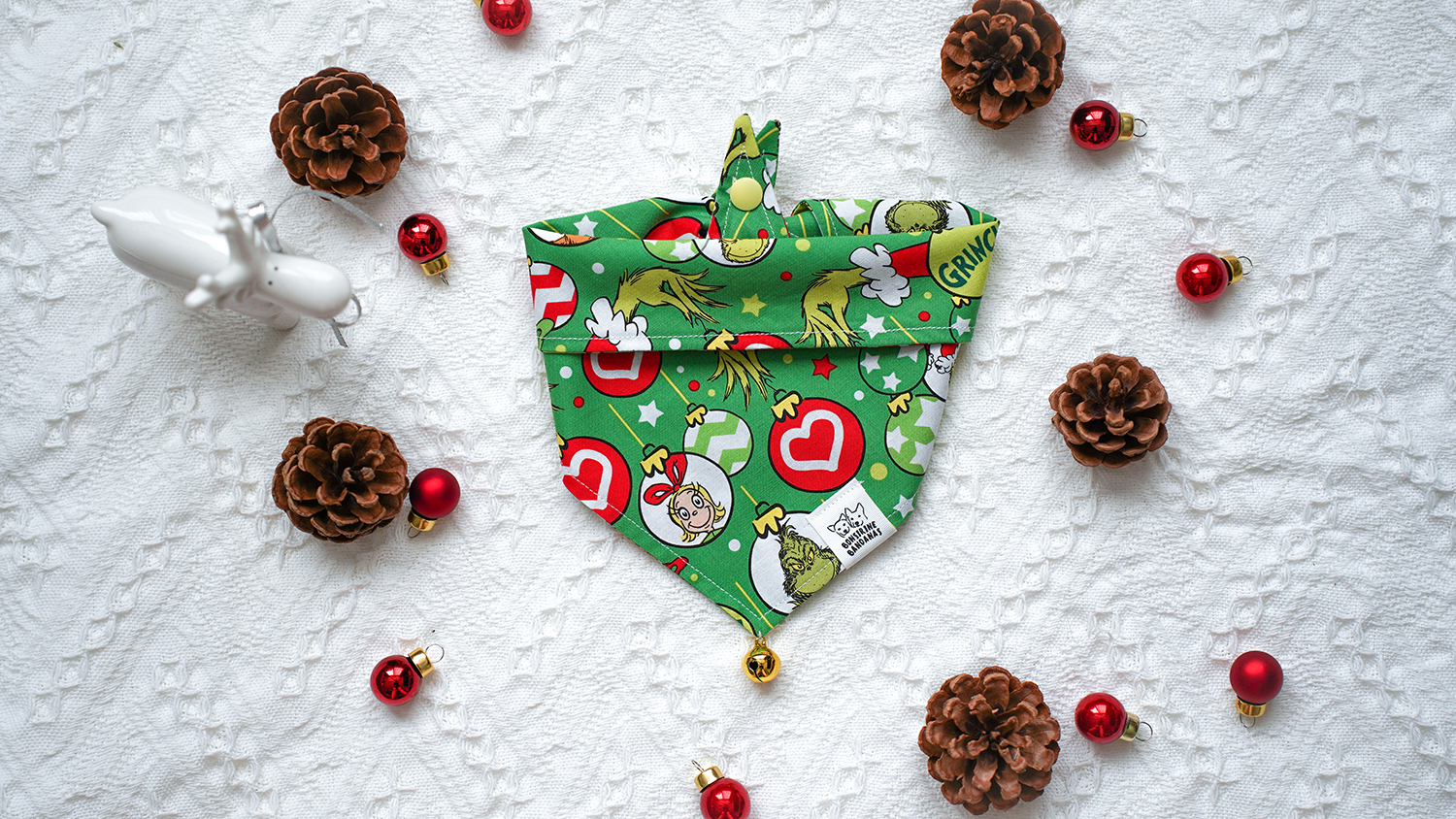 Merry GRINCHmas! bandana