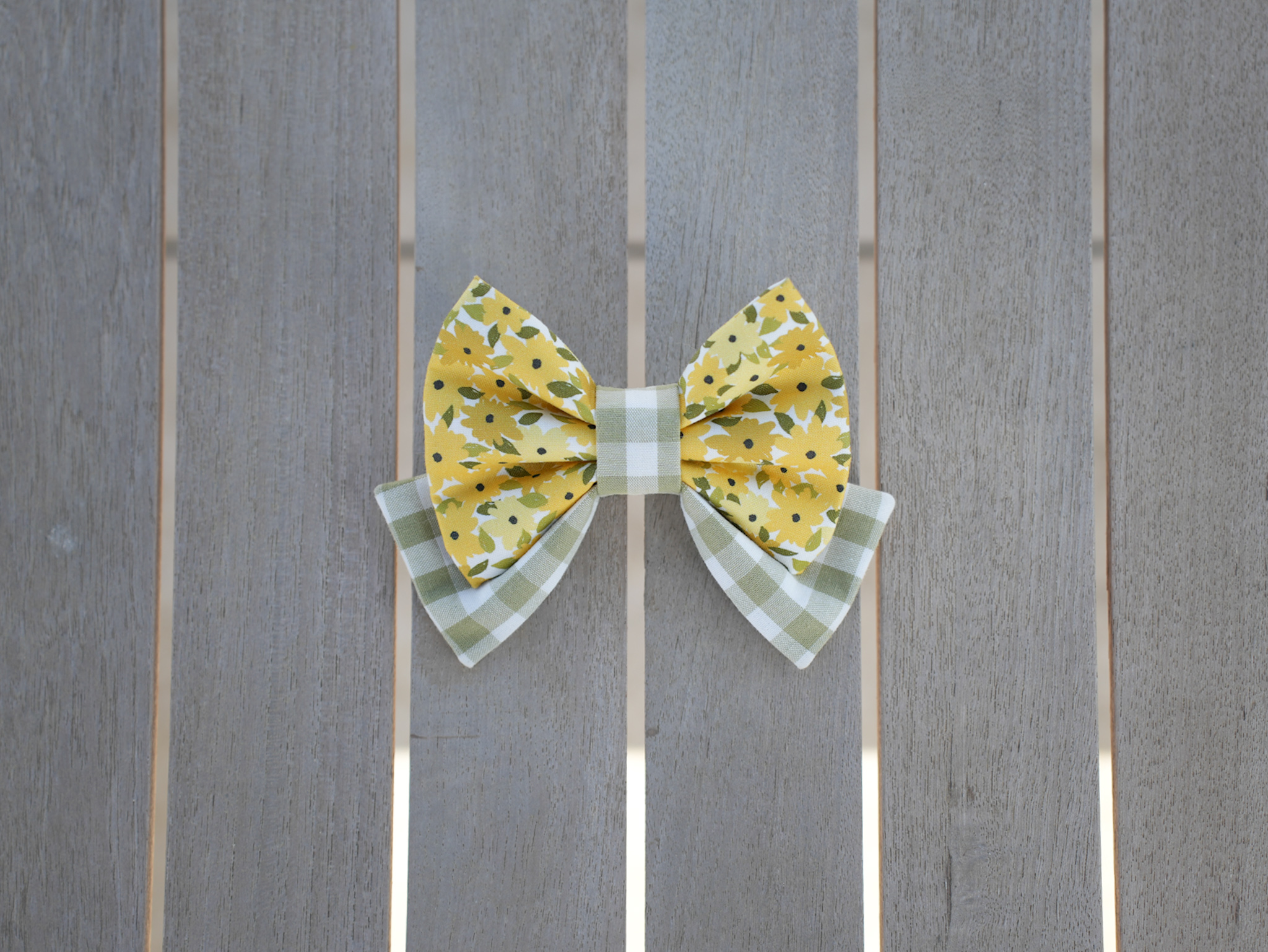 Heather multicolor bow + bow tie