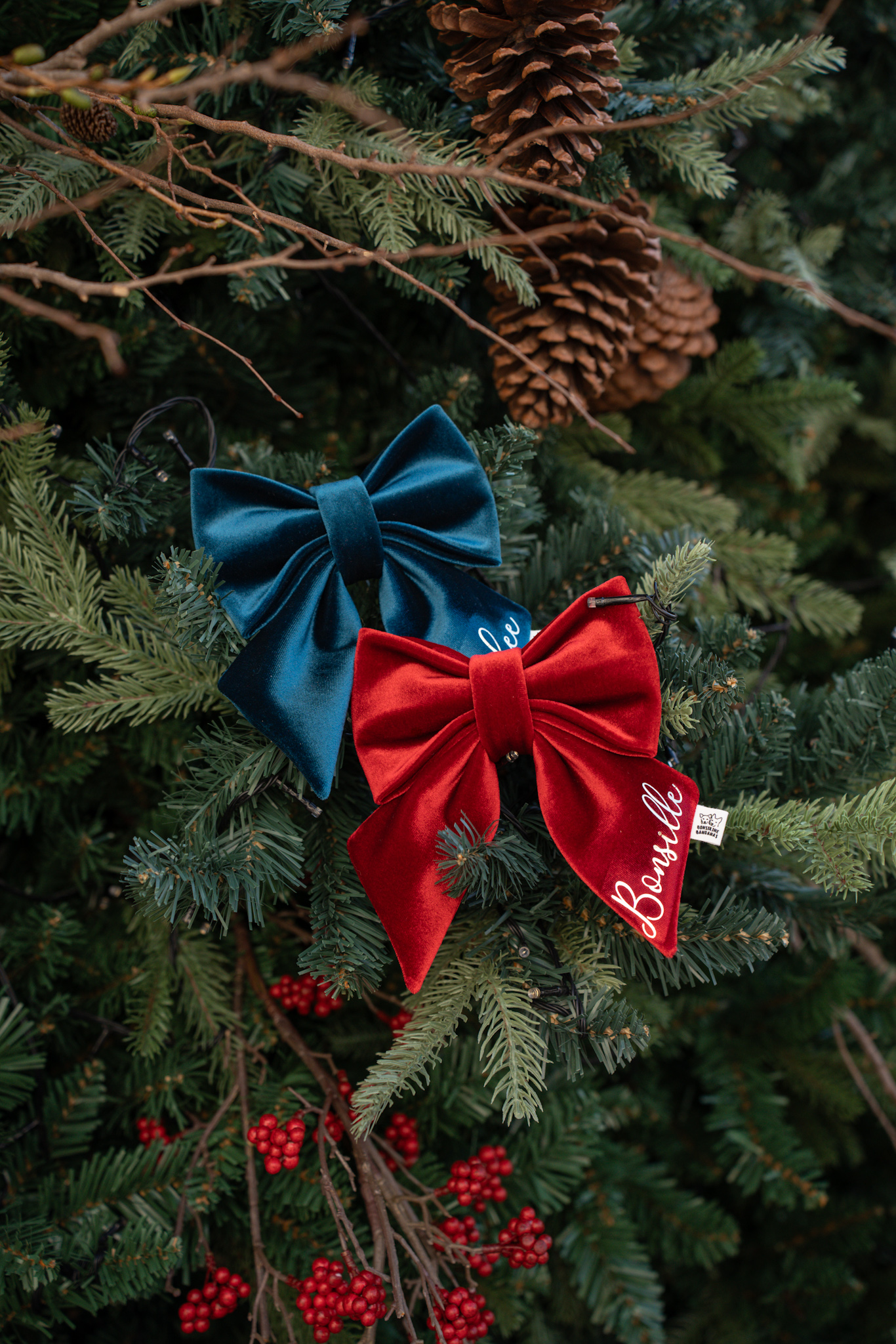 Christmas Velvet bow