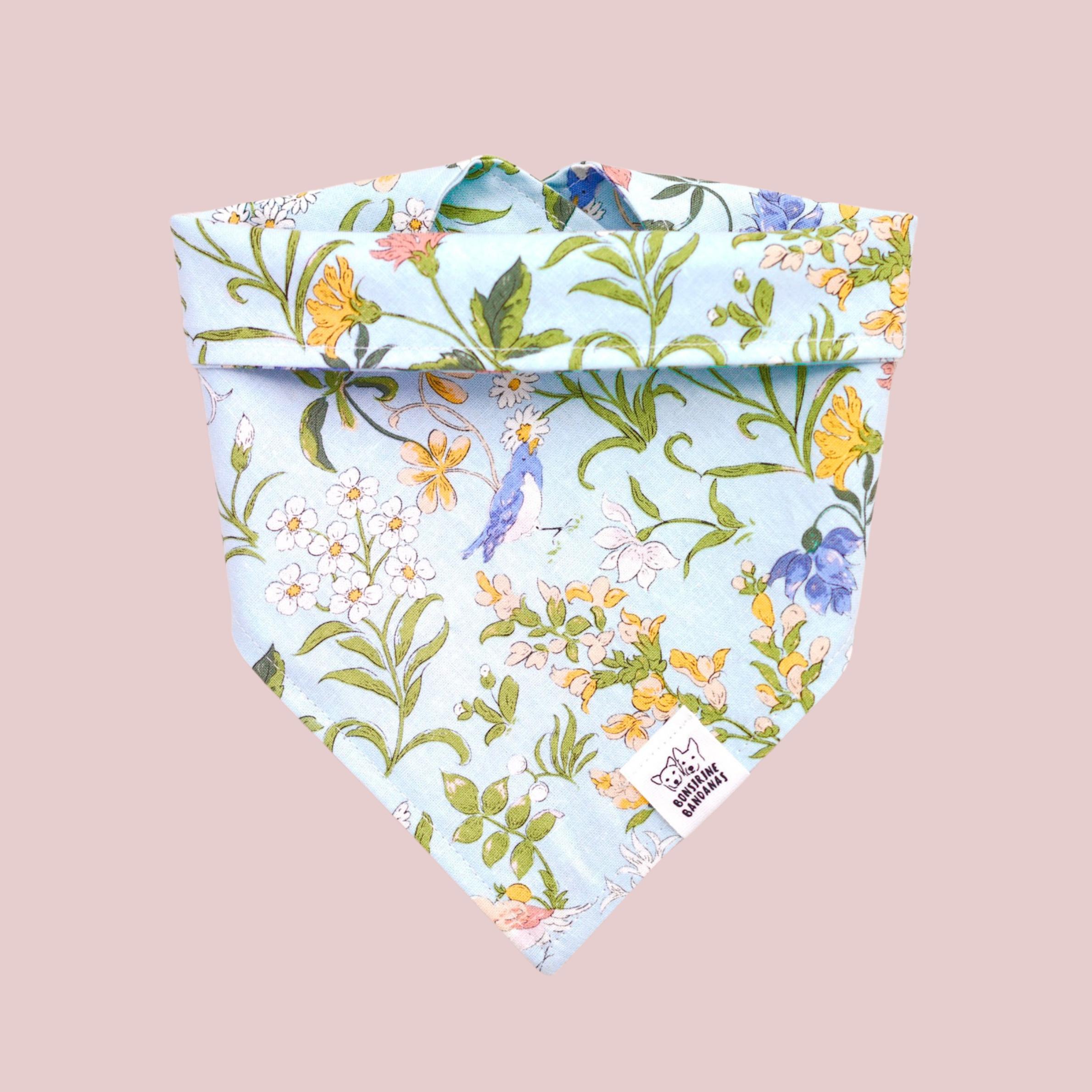 Garden Birds Bandana (3 sizes)