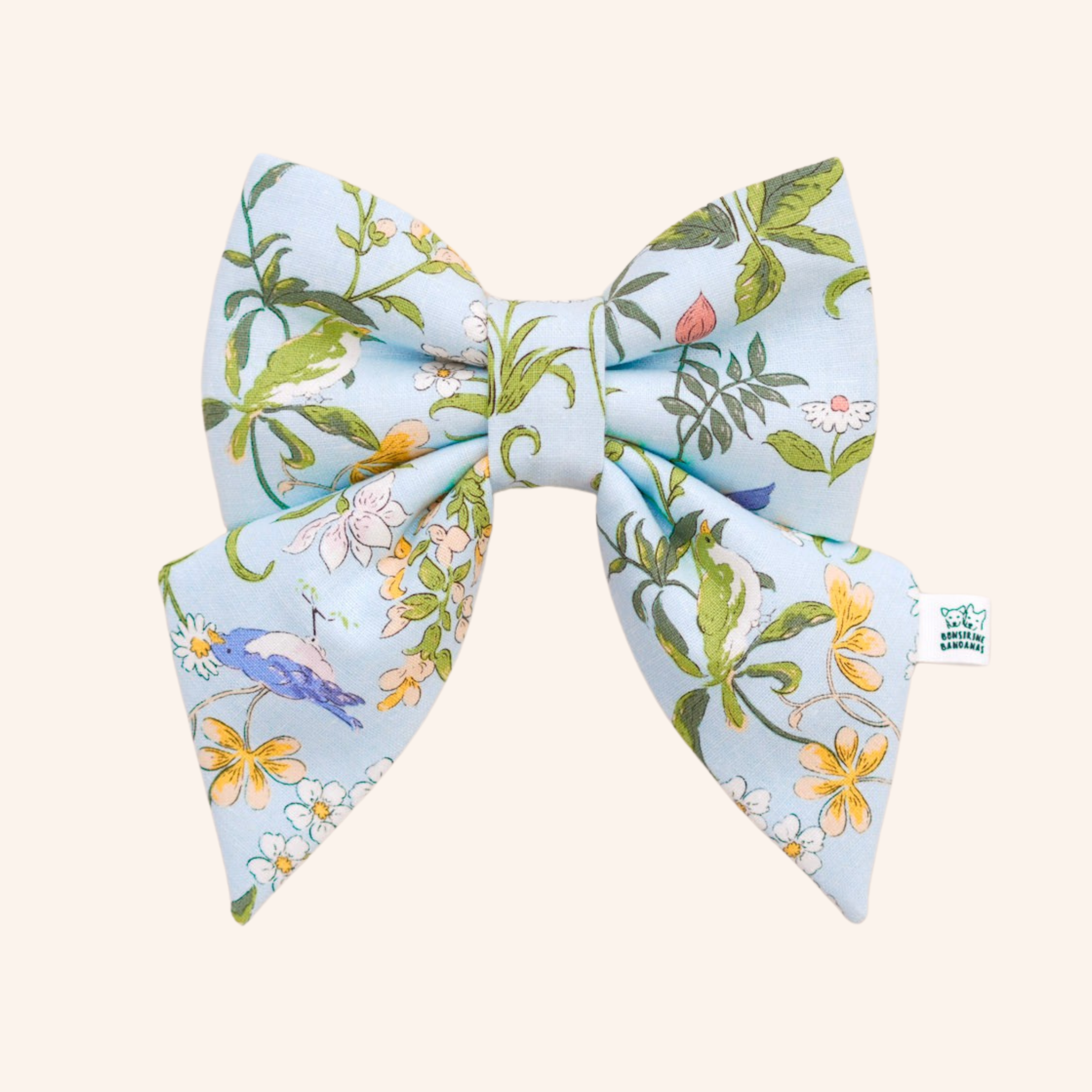 Garden Birds Bow (4 sizes)