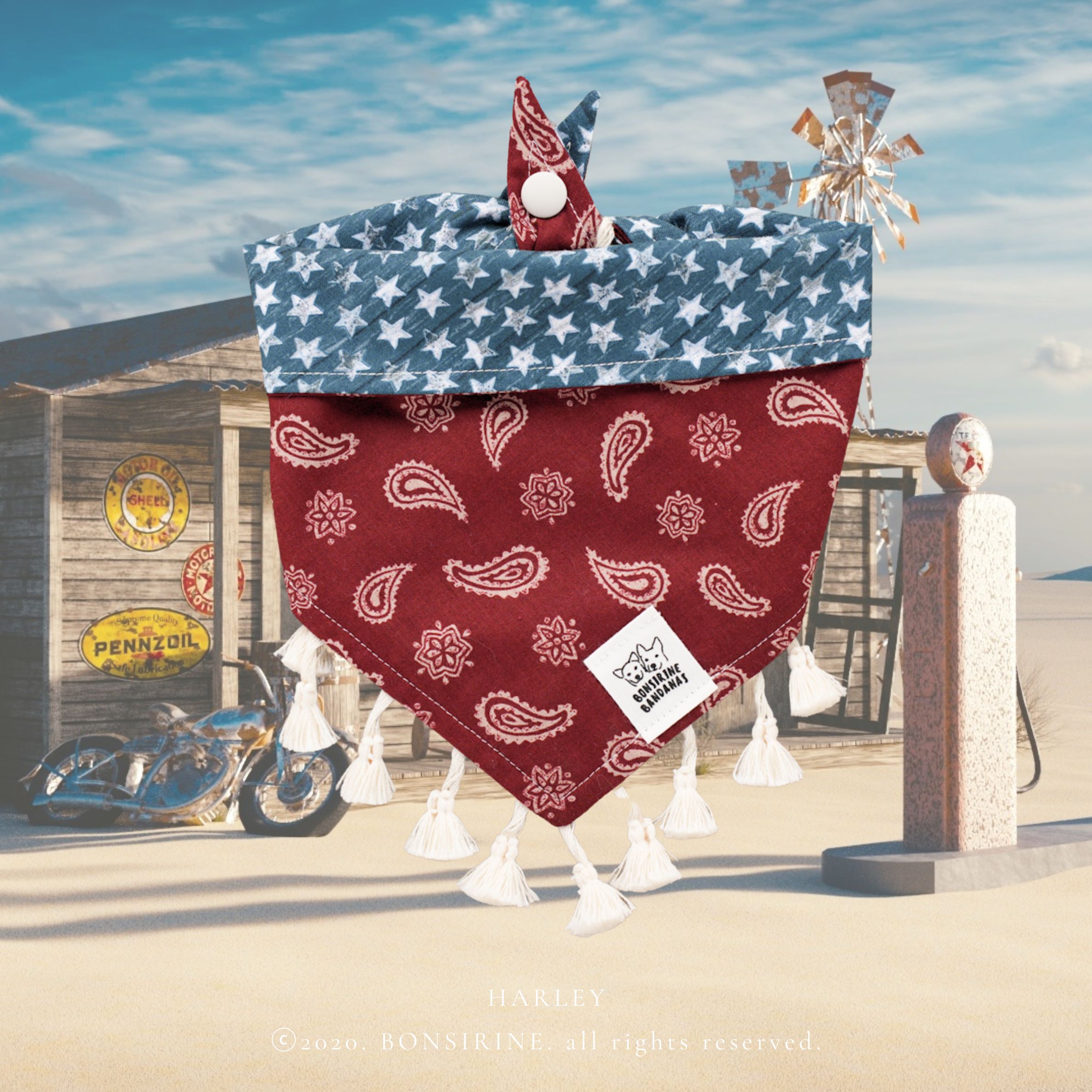 Harley bandana