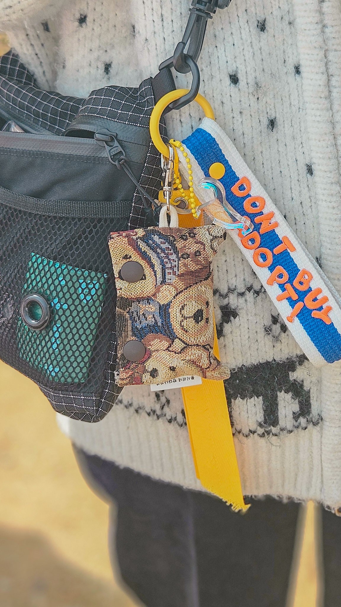 [ZEROWASTE RECYCLE PROJECT] Bali Batik Poop Bag Dispenser