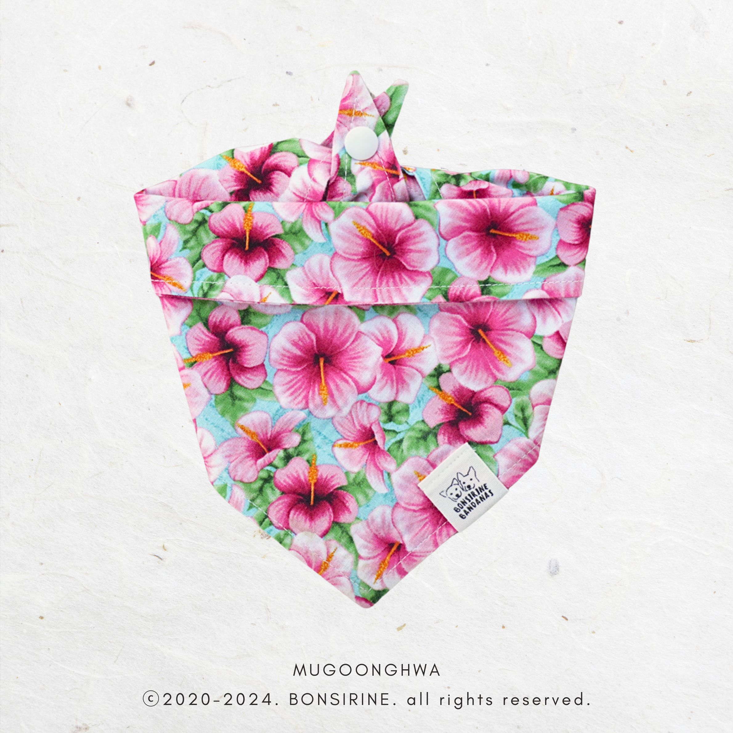 [Korean Heritage] 무궁화 Bandana