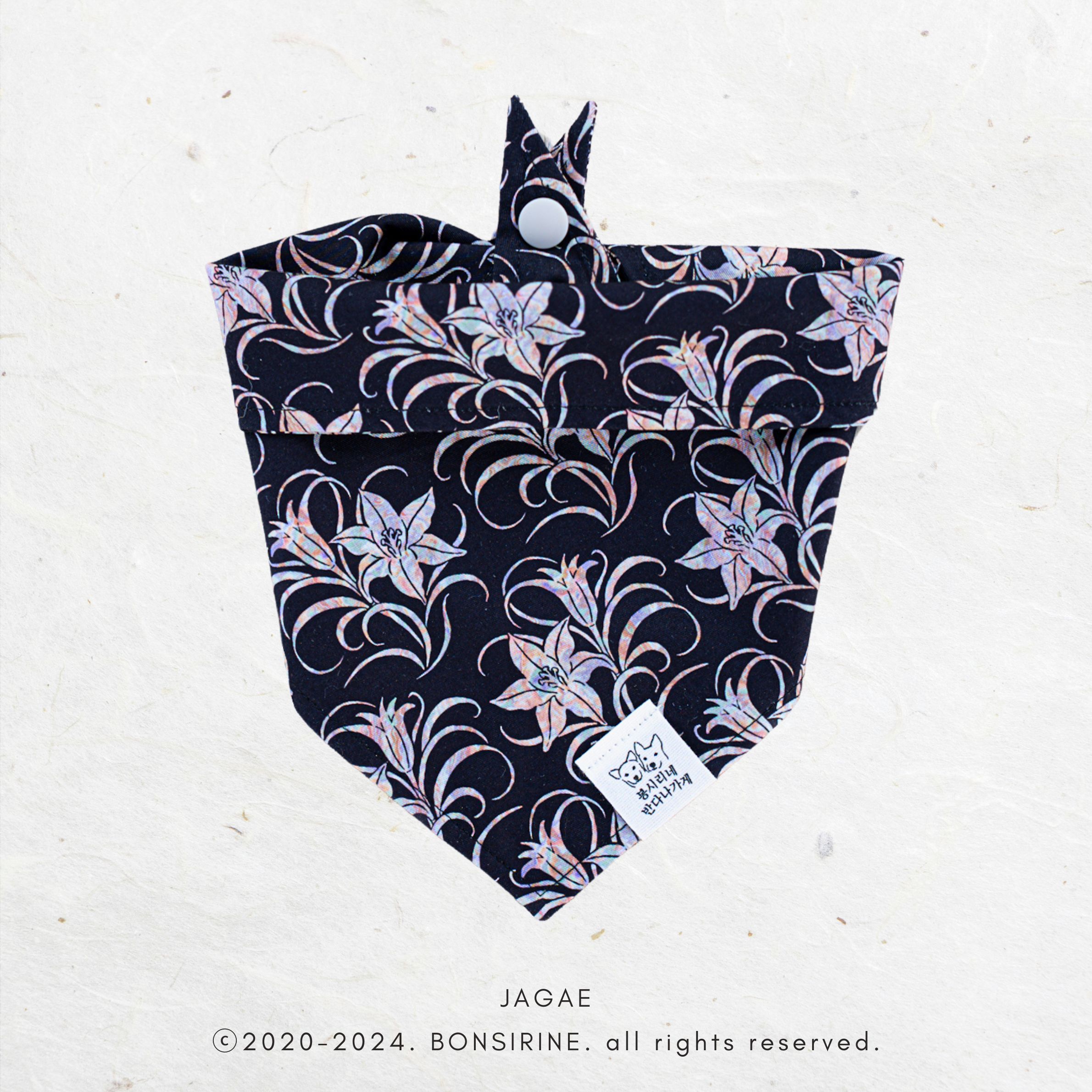[Korean Heritage] 자개 bandana