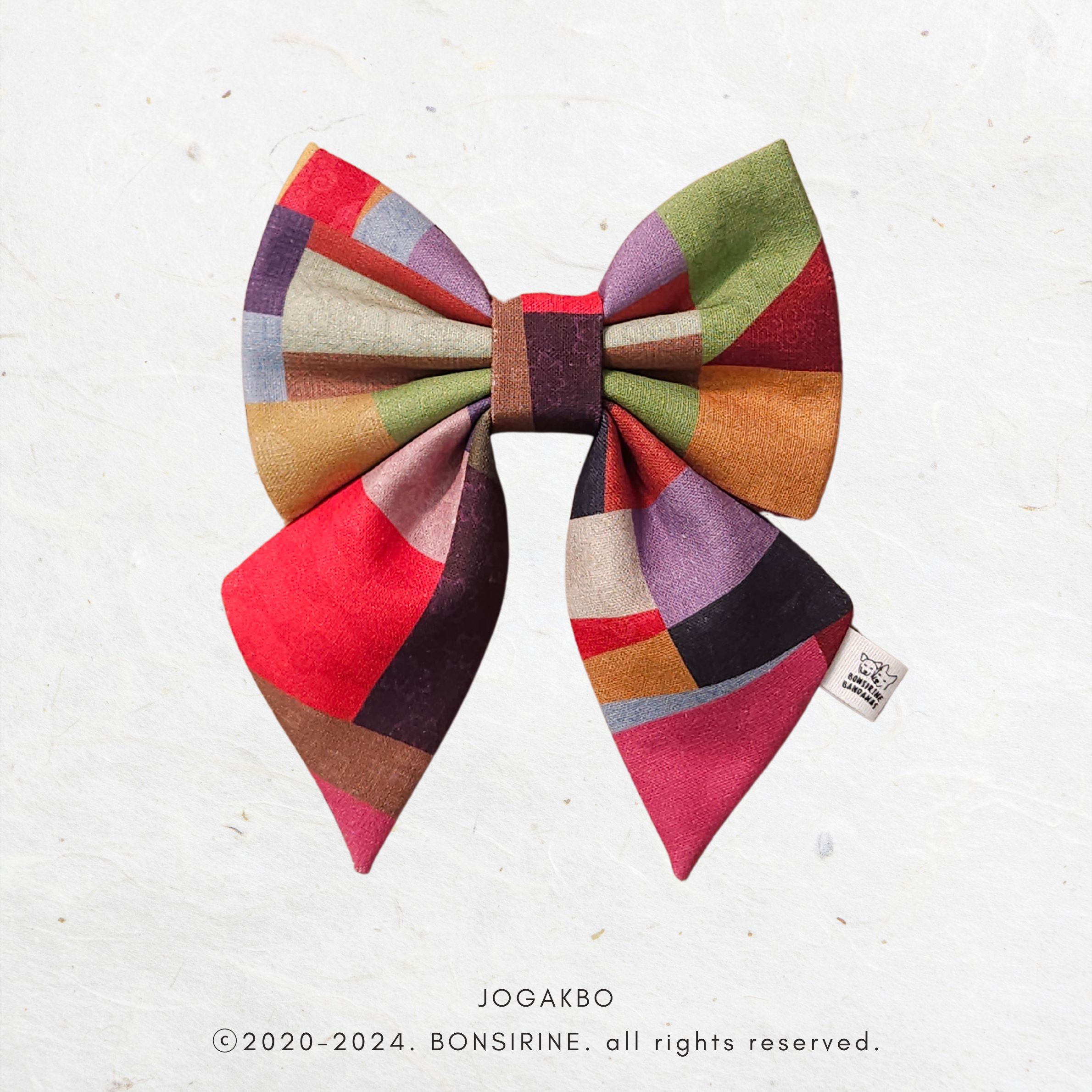 [Korean Heritage] 조각보 bow + bow tie