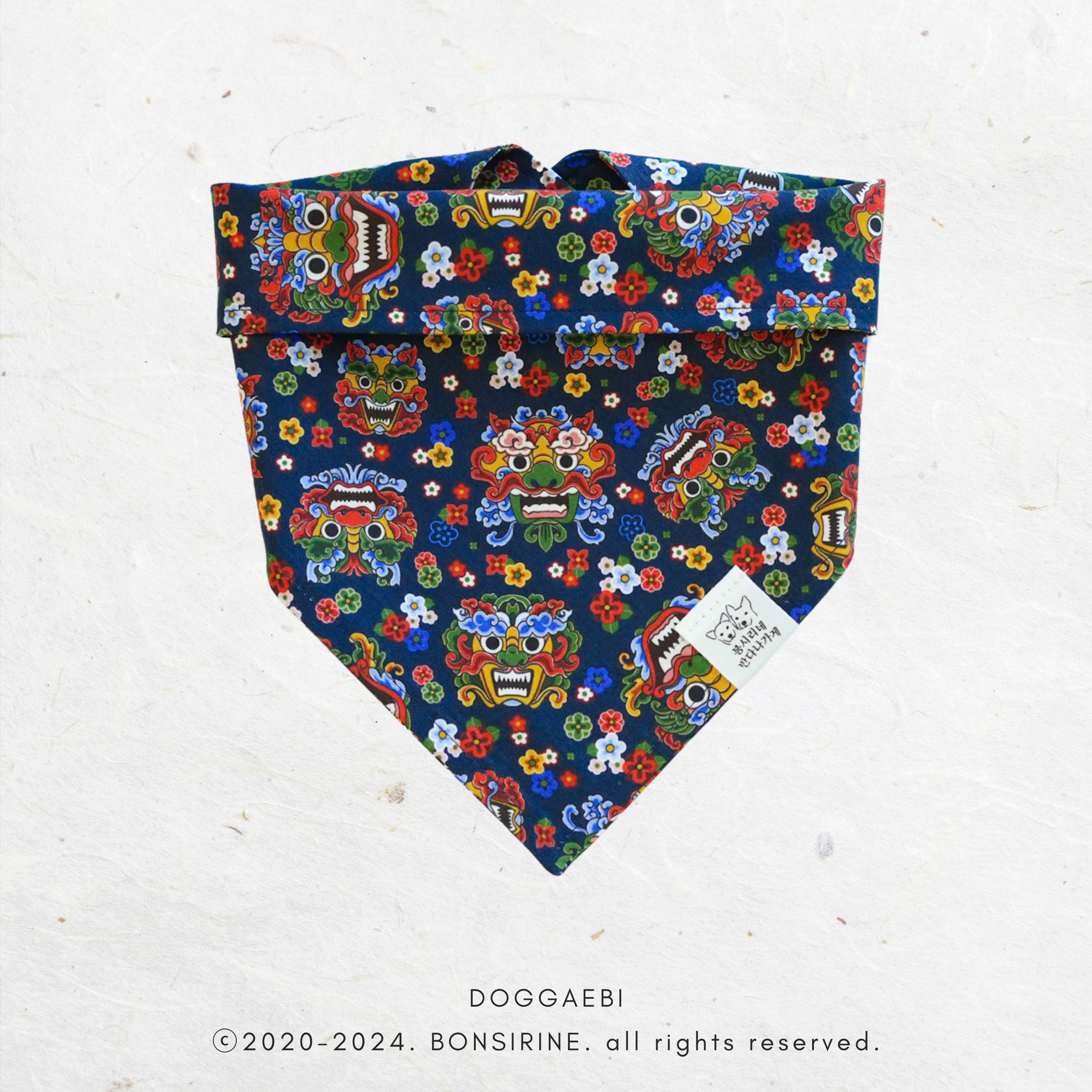 [Korean Heritage] 도깨비 Bandana (3 sizes)