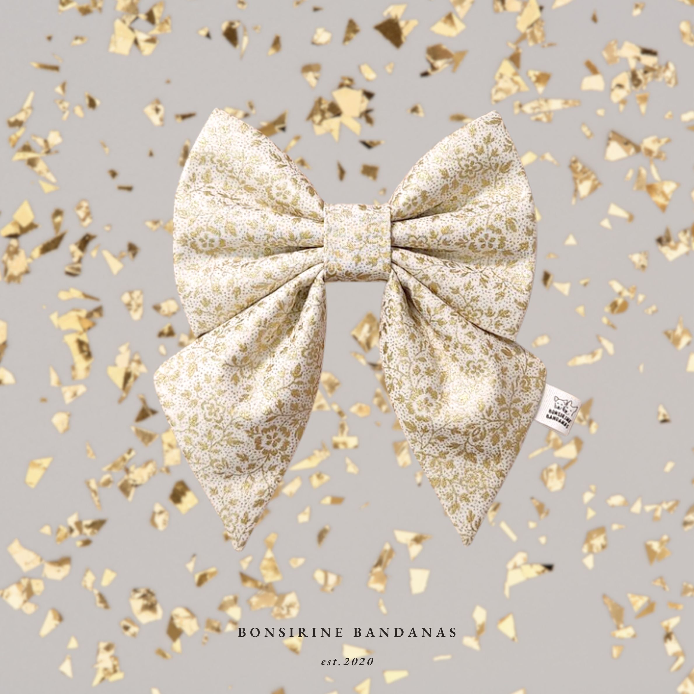 Golden Hour bow + bow tie