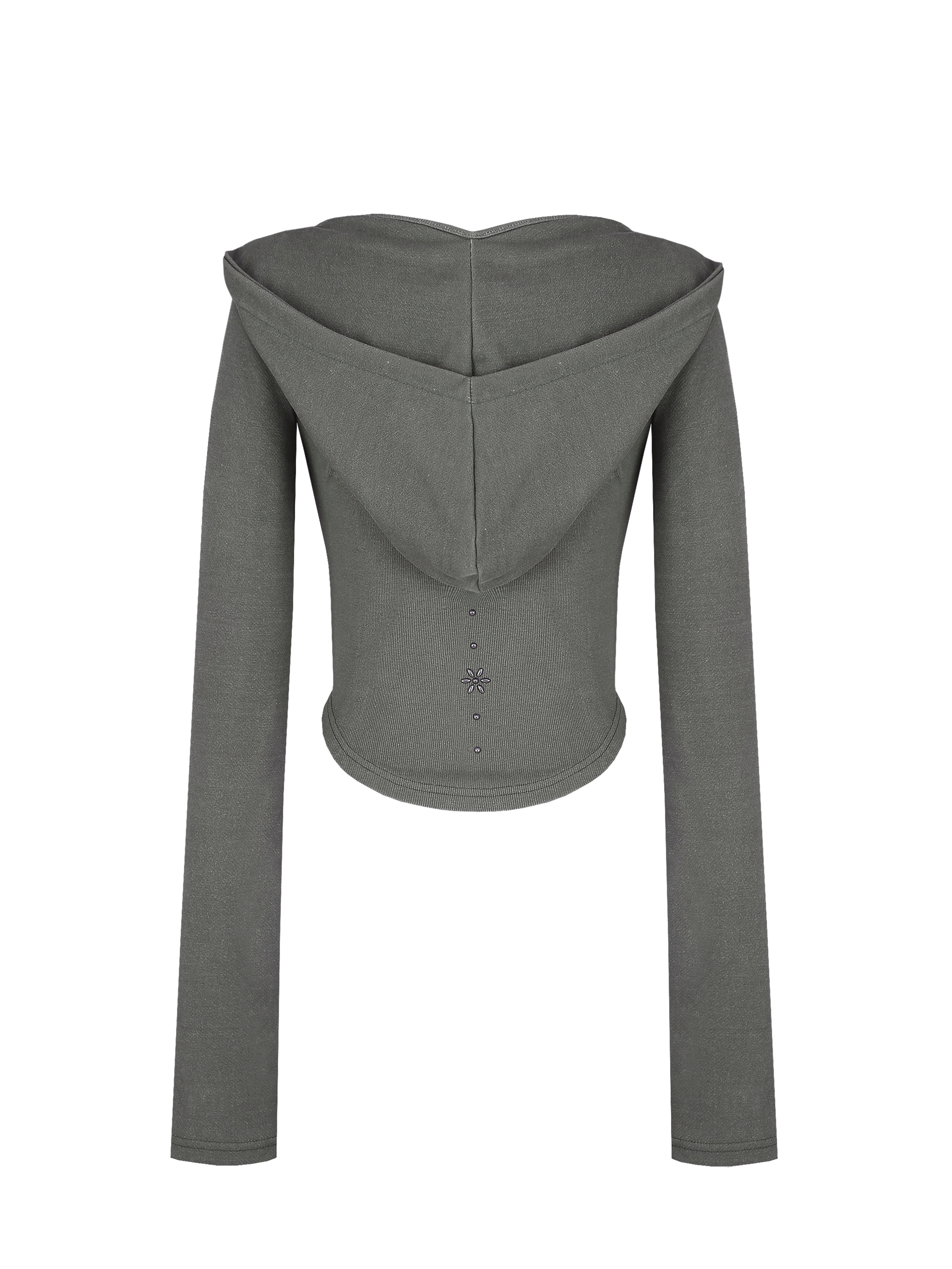 Kashiko Comfy : Monk Hood Zip-Up