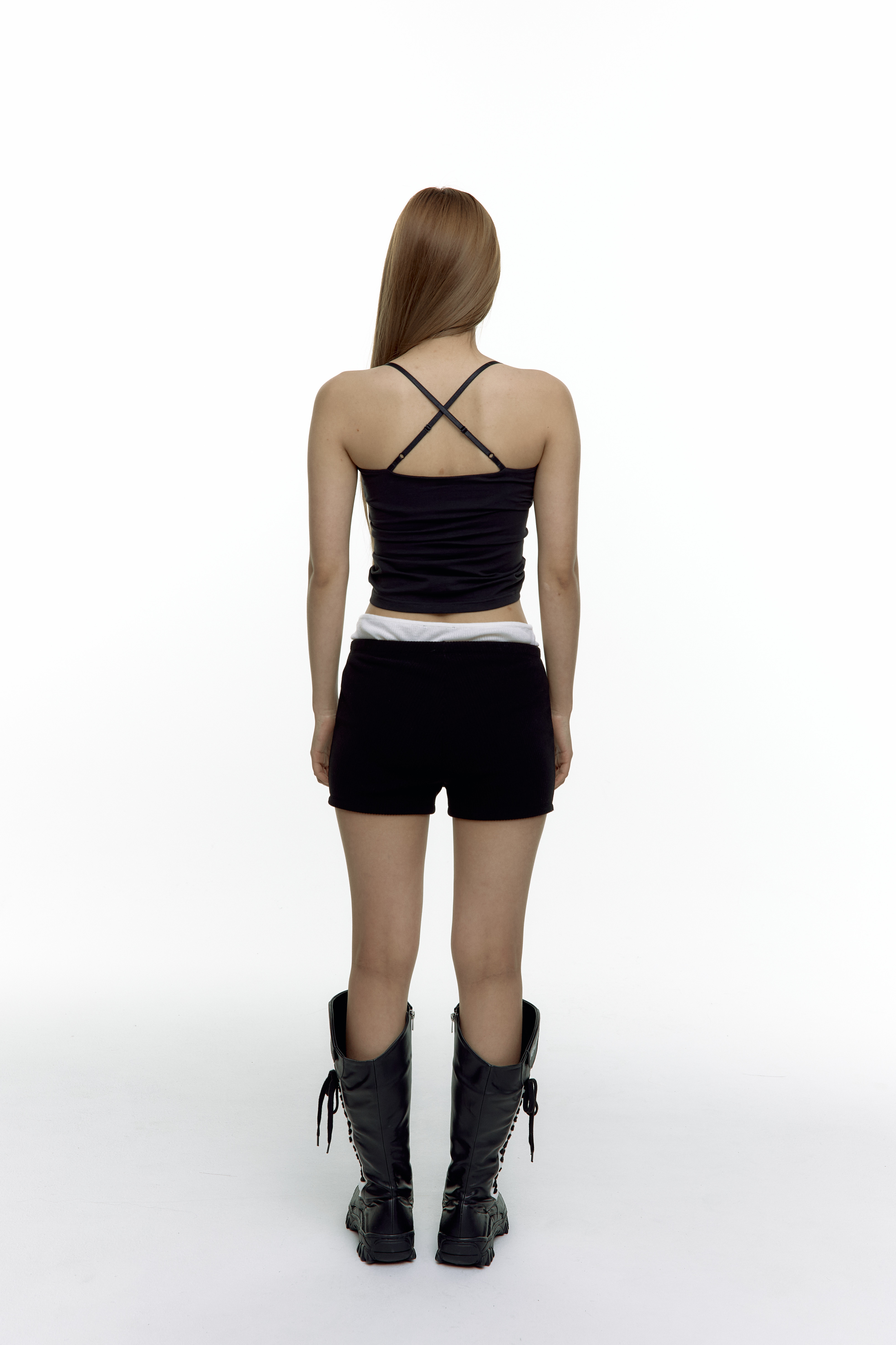 Braided Sleeveless Black