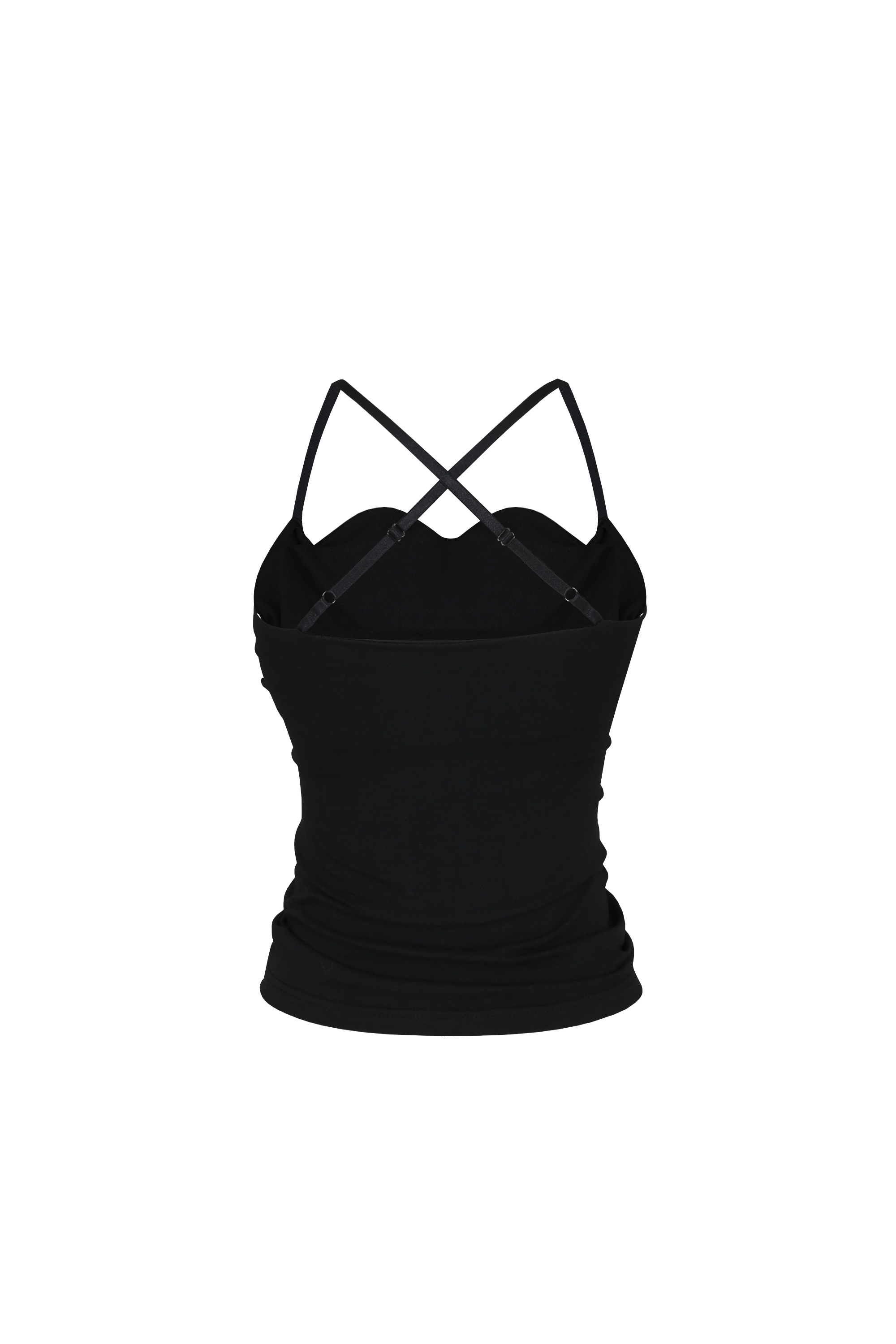 Braided Sleeveless Black