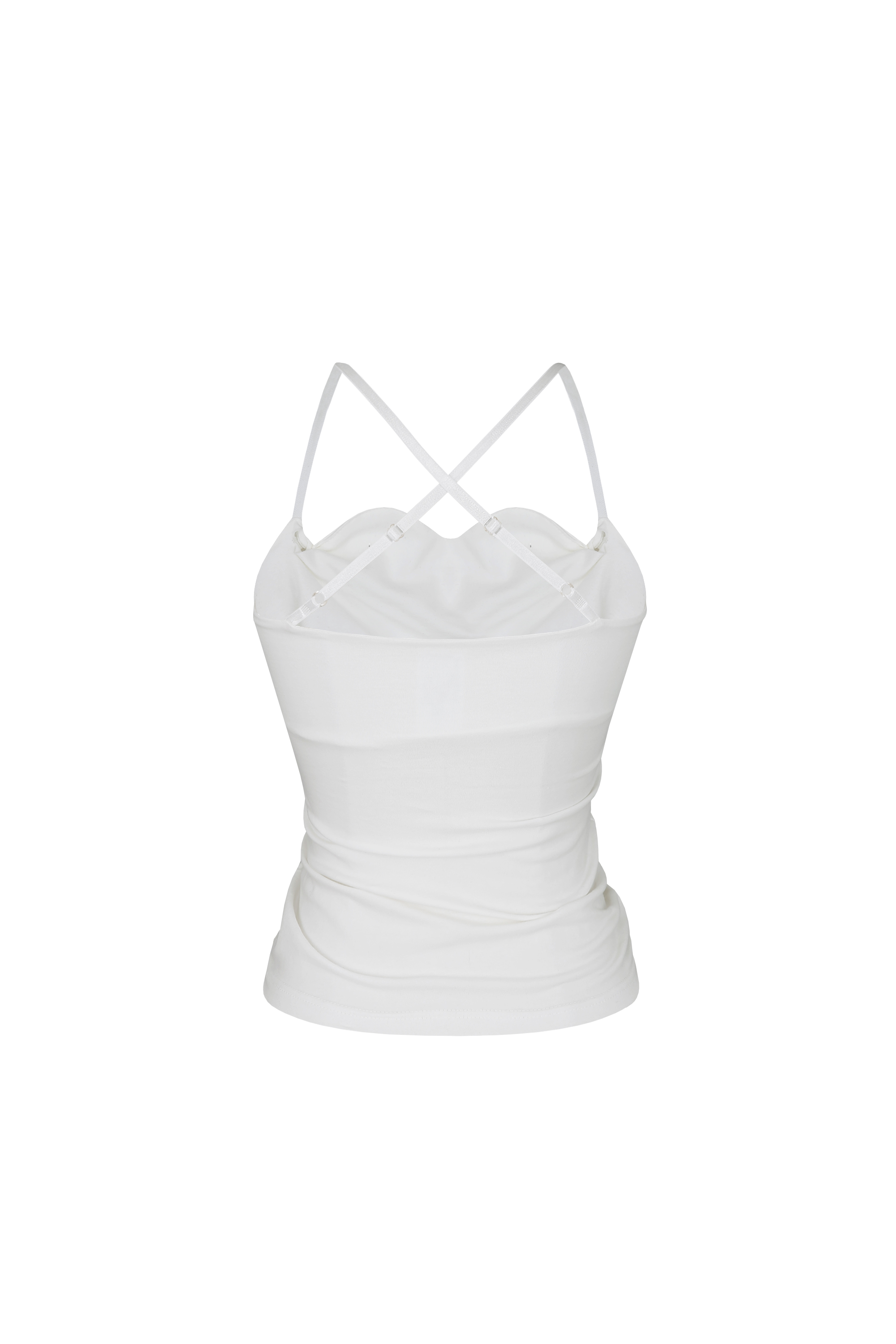 Braided Sleeveless Ivory