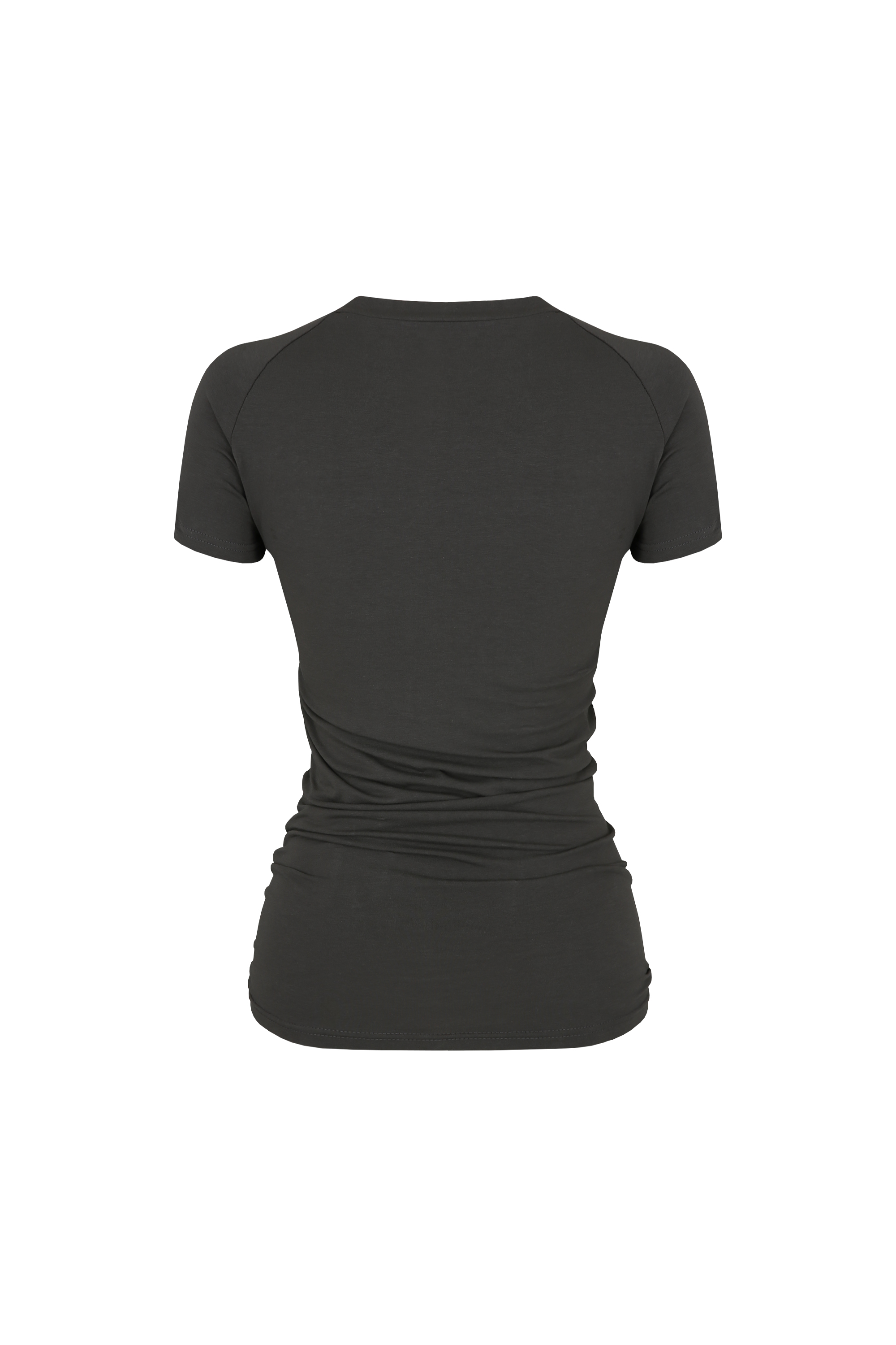 Braided Tee Charcoal