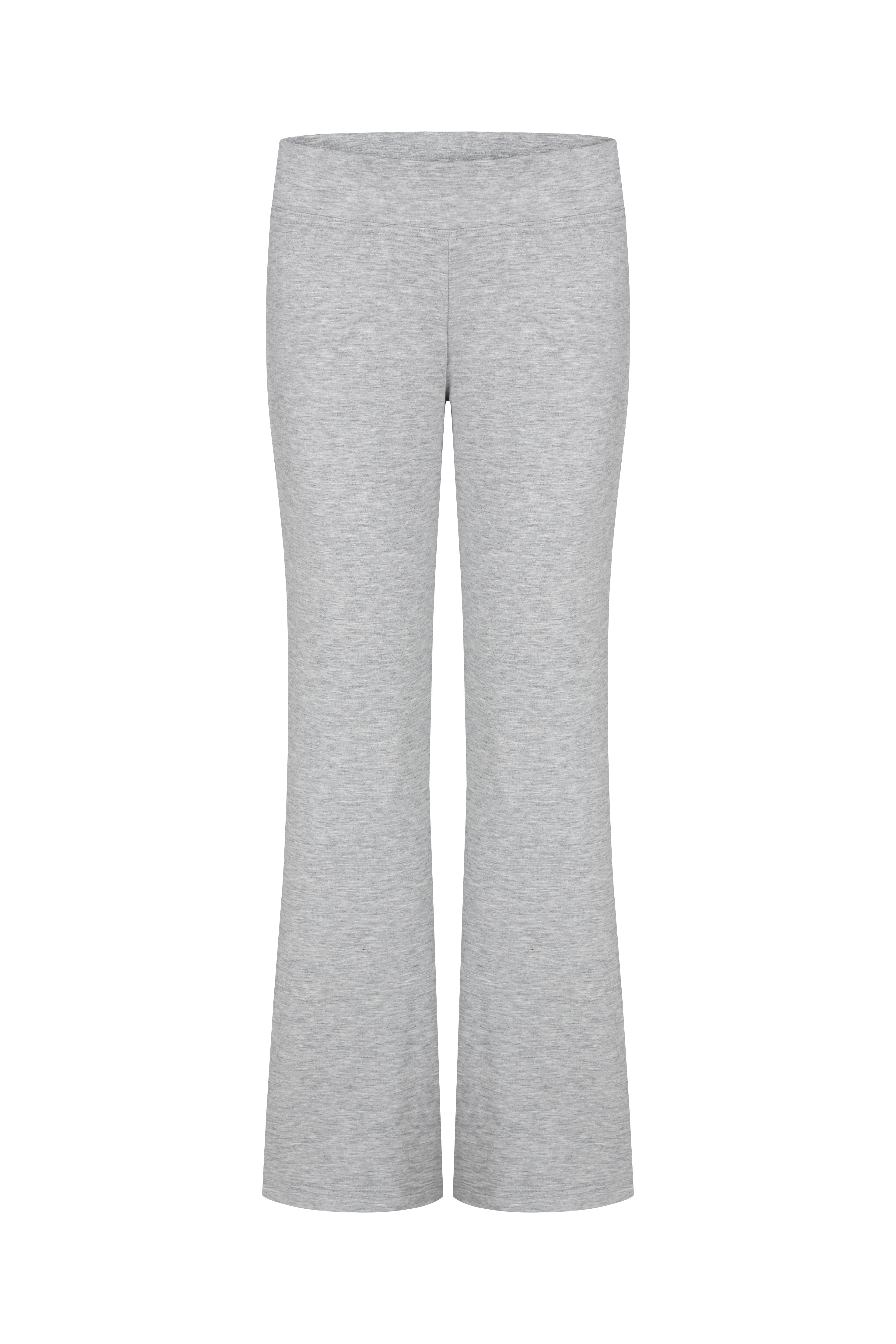 Kashiko Comfy : Lowrise Hotfix Pants Gray